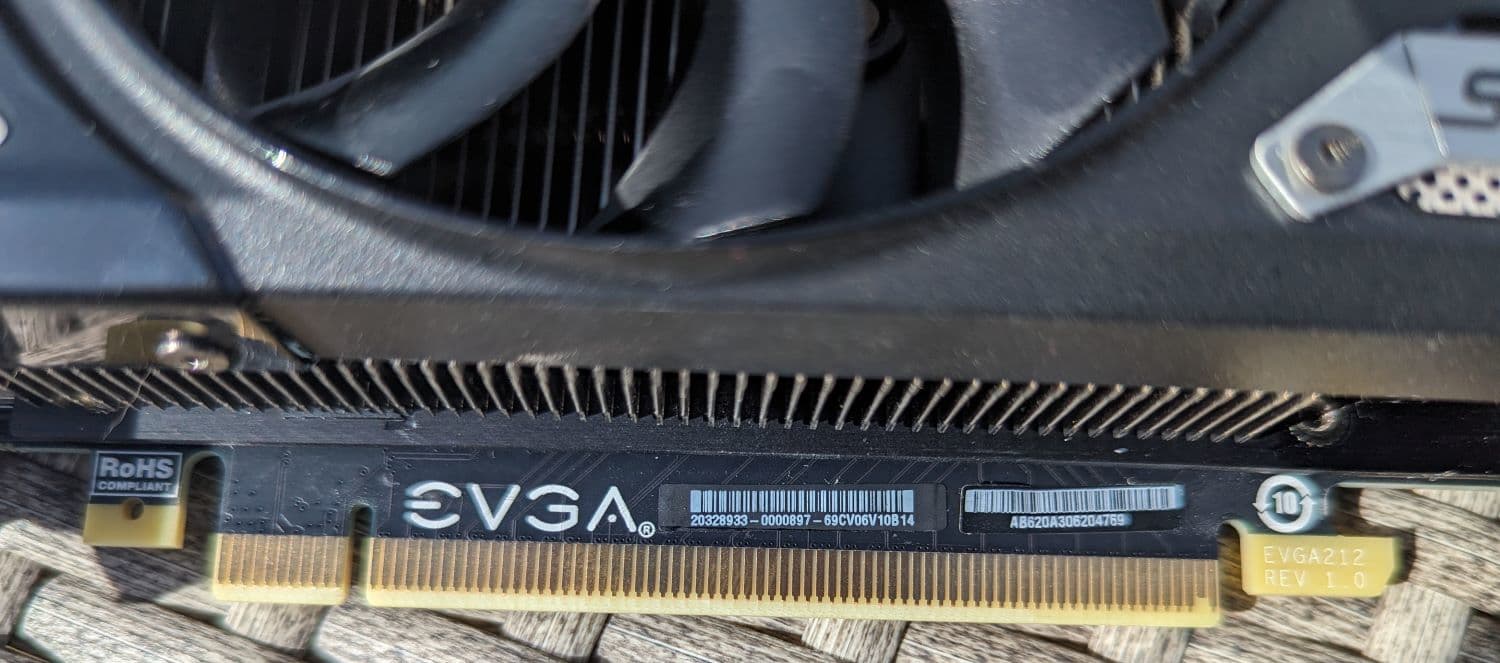 EVGA RTX 2060 Super SC Black 8GB