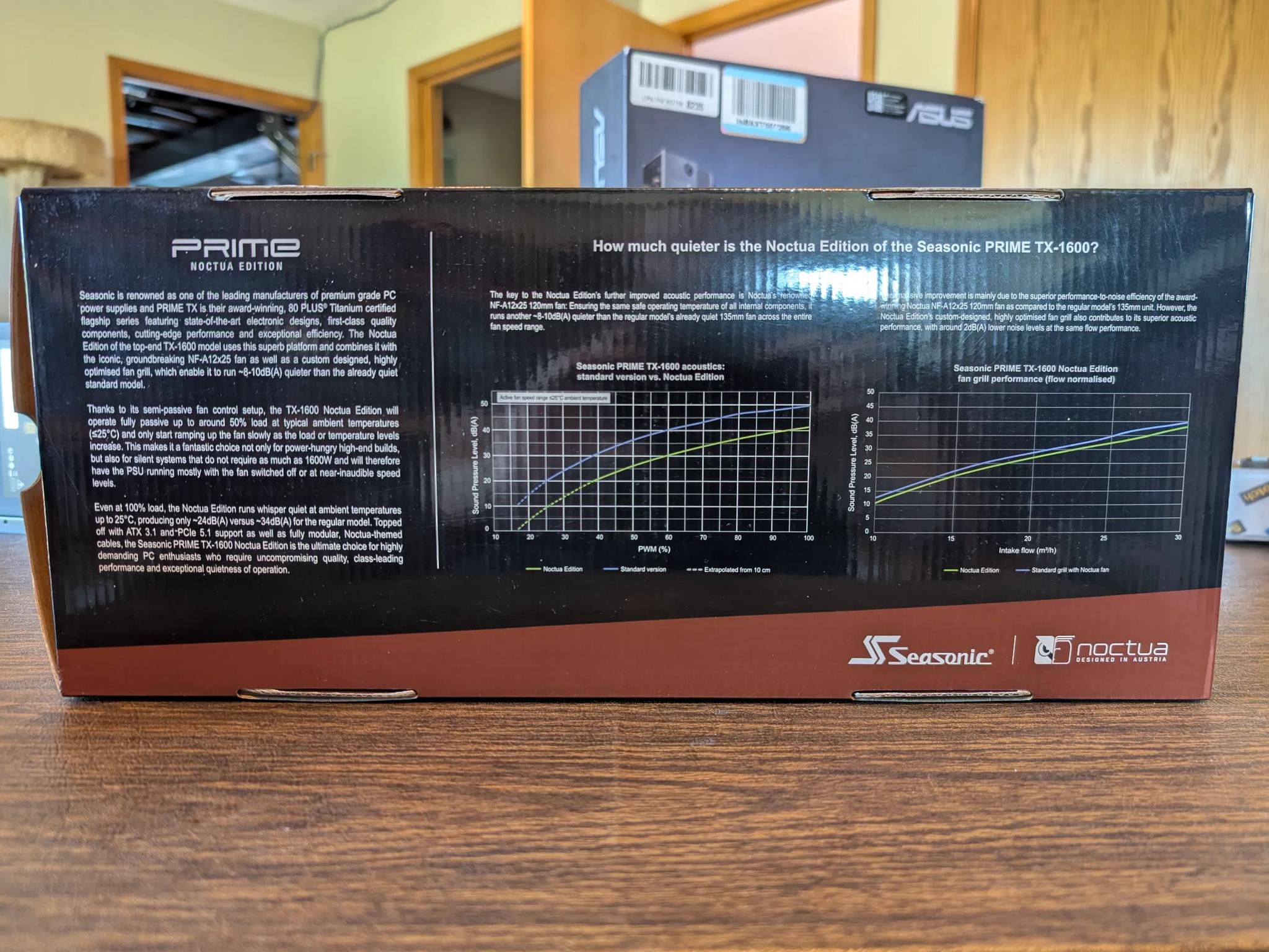 Seasonic PRIME TX-1600 Noctua Edition - BNIB
