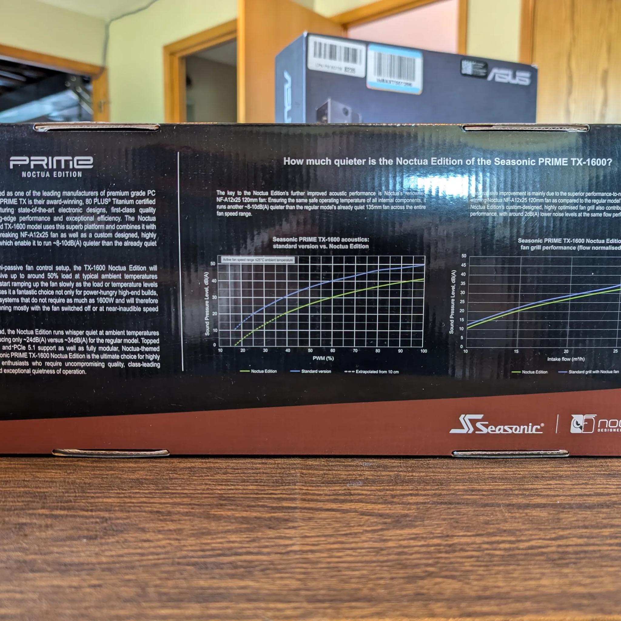 Seasonic PRIME TX-1600 Noctua Edition - BNIB