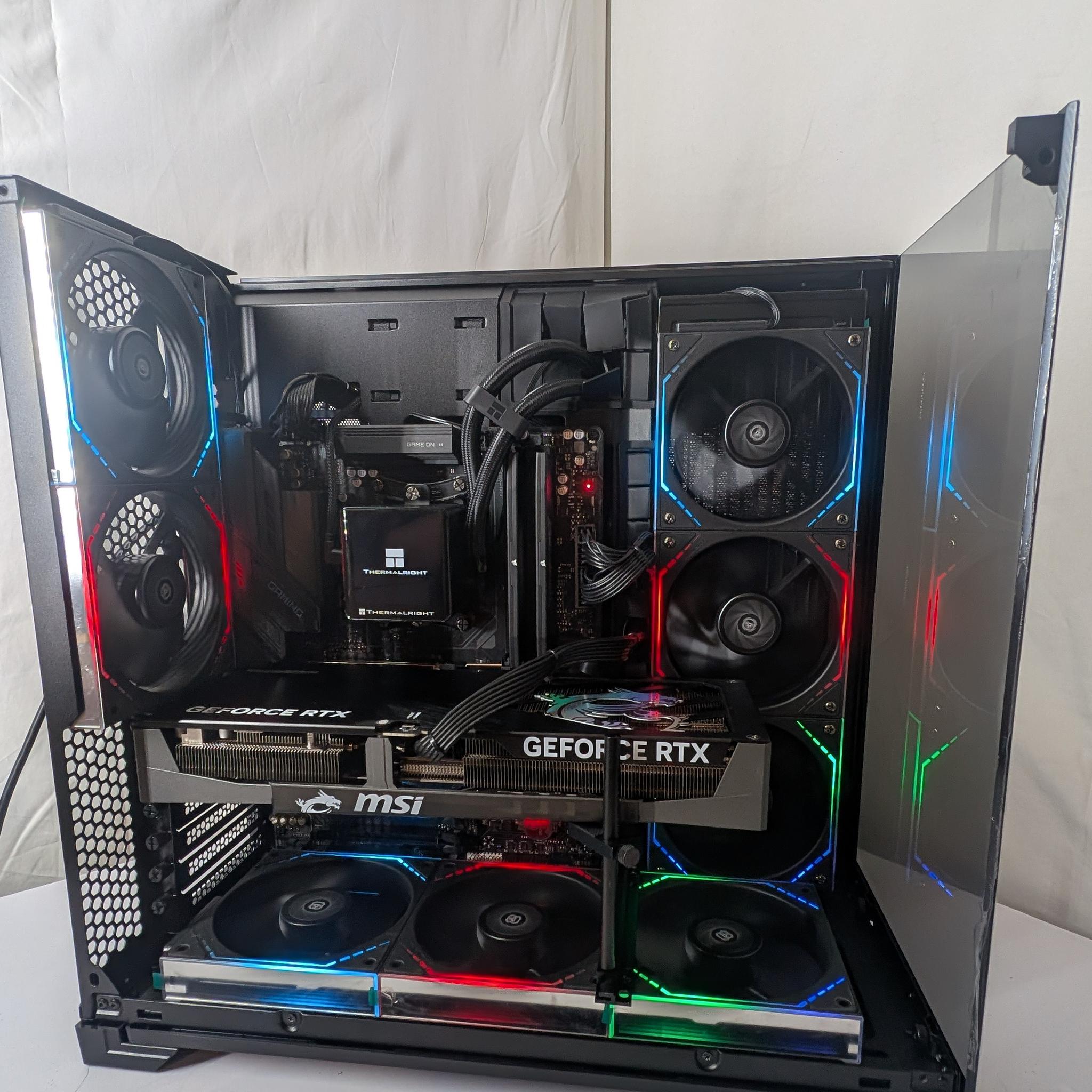 RTX 5080 | RYZEN 7 9800x3d | 64GB DDR5 | 2TB NVME | X870 MOTHERBOARD | lian li o11