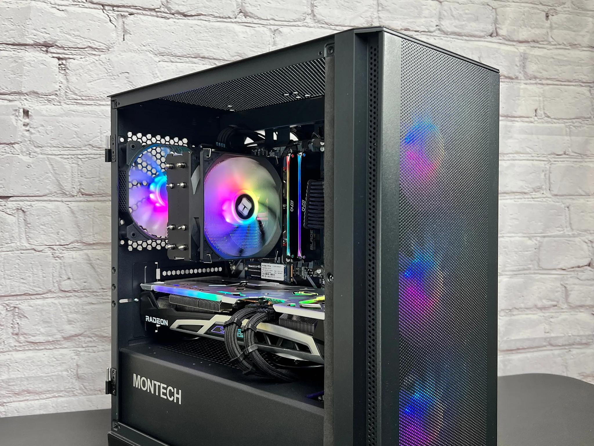 AMD RX 6700 XT Ryzen 5 5600G 16GB RAM 1TB M.2 Wifi/BT Window 11 Gaming PC