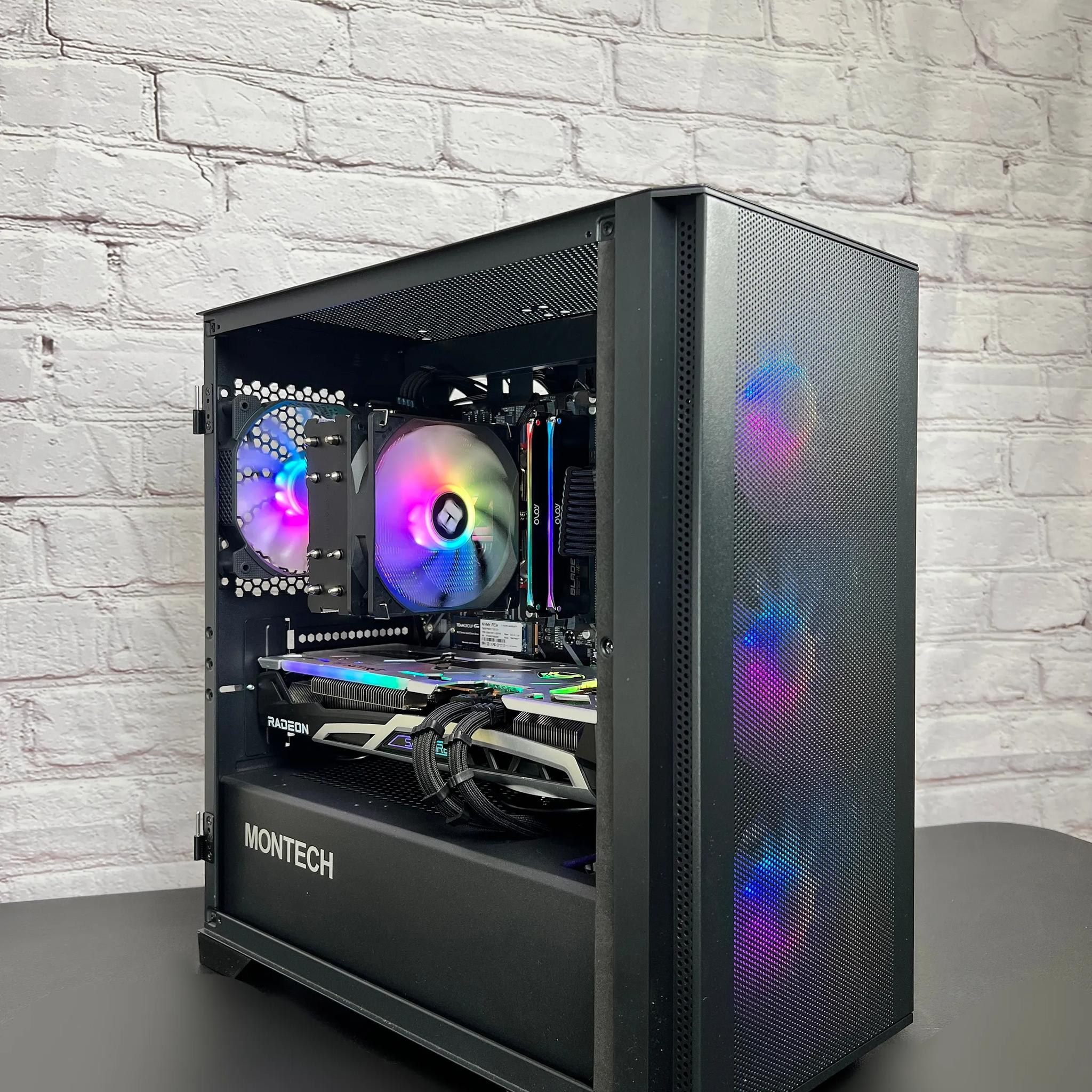 AMD RX 6700 XT Ryzen 5 5600G 16GB RAM 1TB M.2 Wifi/BT Window 11 Gaming PC