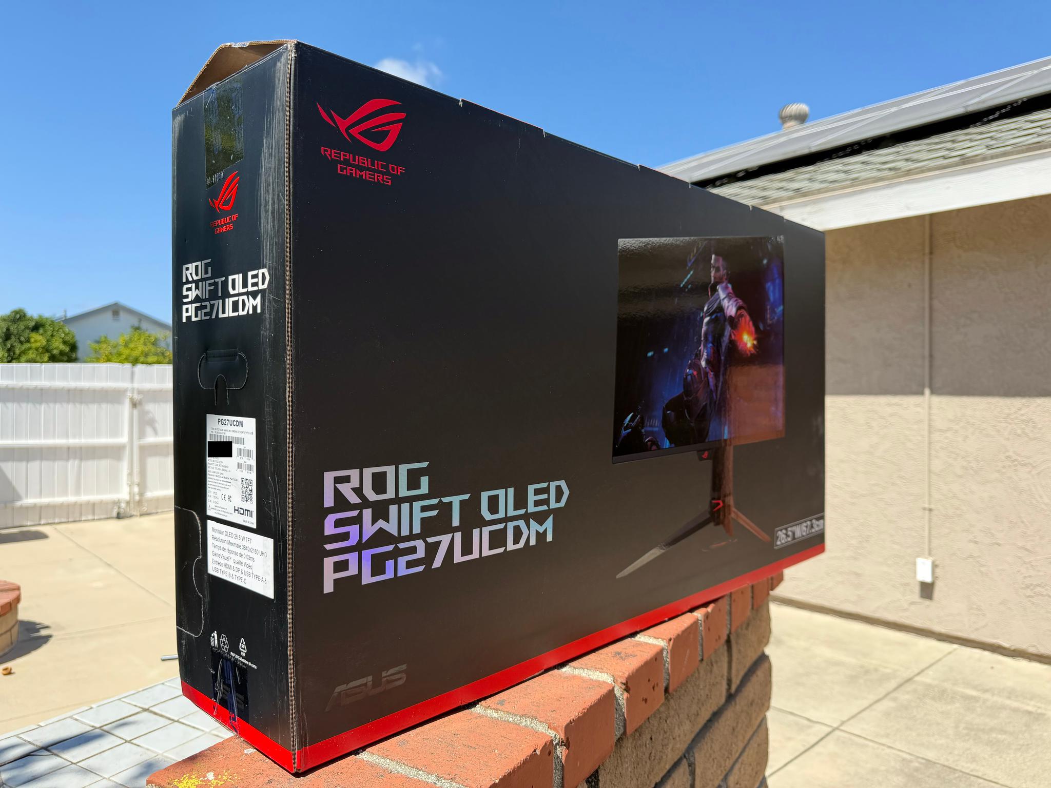 ROG Swift OLED PG27UCDM 240Hz Gaming Monitor
