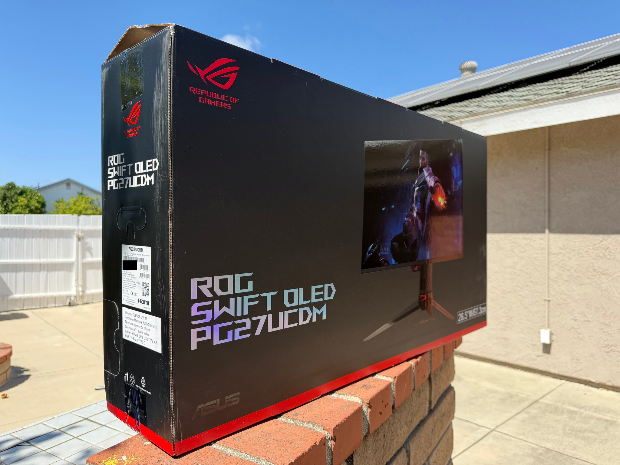 ROG Swift OLED PG27UCDM 240Hz Gaming Monitor