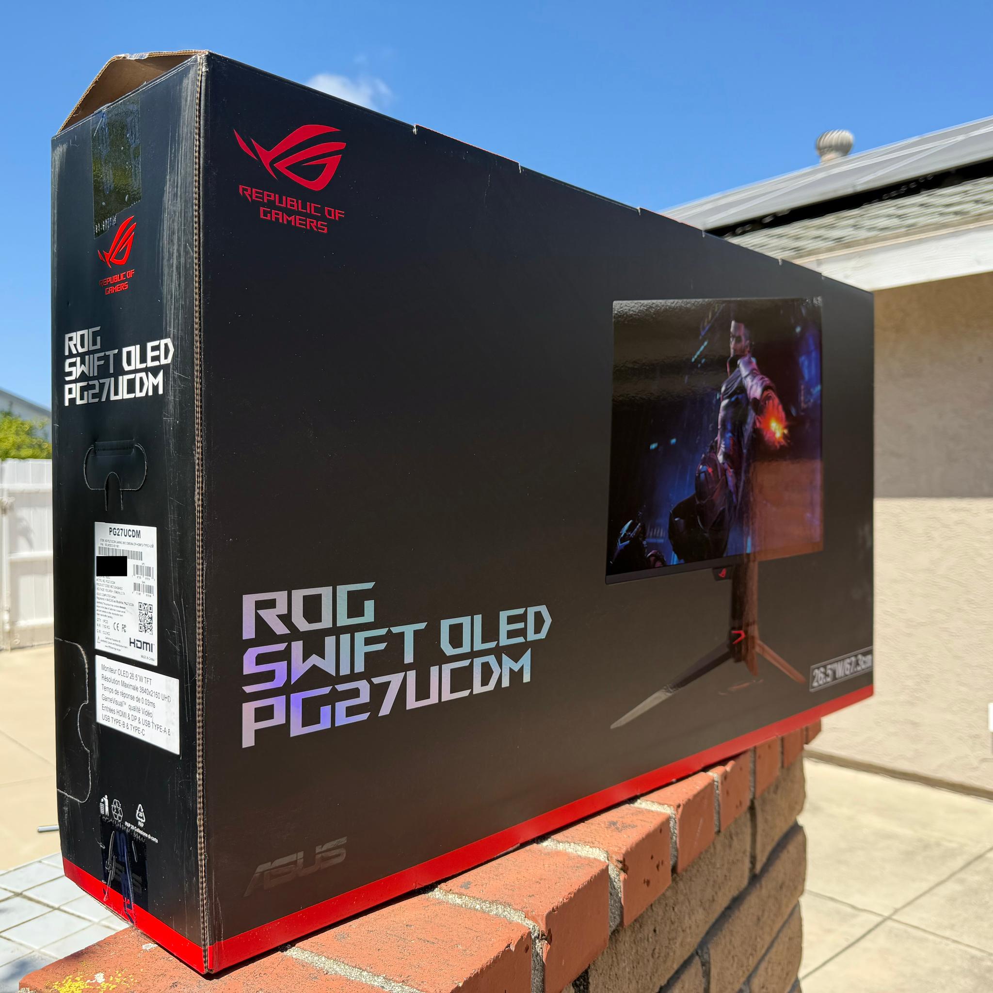 ROG Swift OLED PG27UCDM 240Hz Gaming Monitor