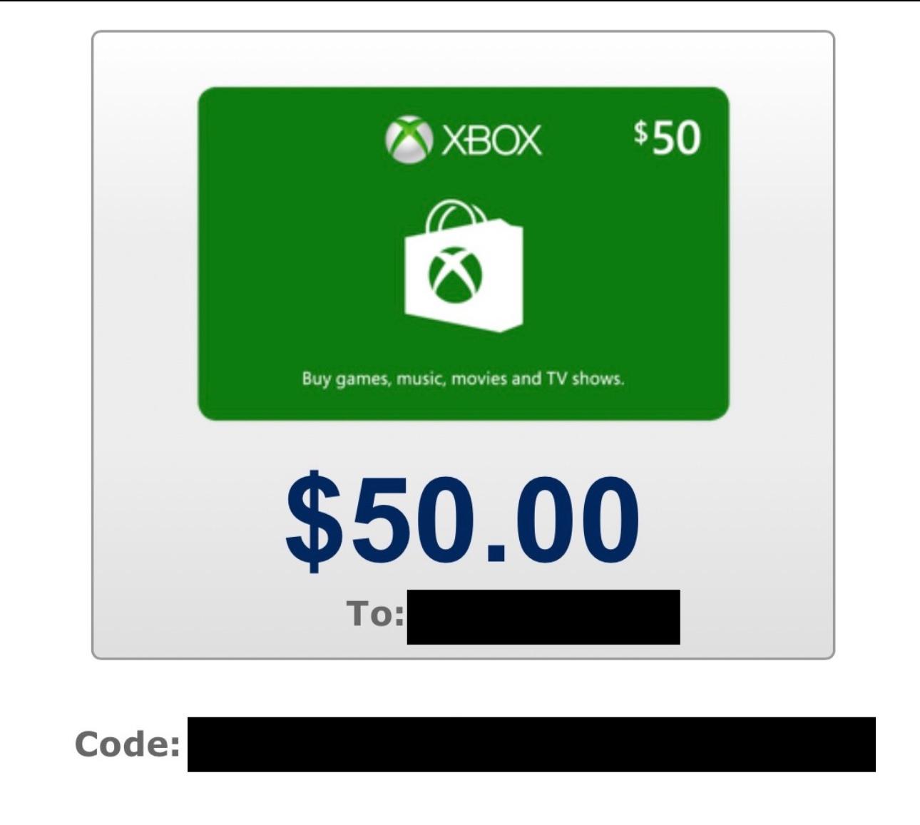 BRAND NEW Xbox Series X 1TB + $50 Xbox eGift Card