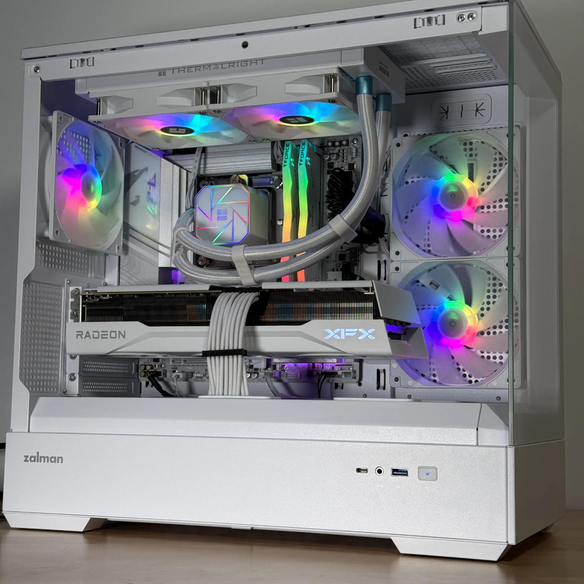 RX 9070 and Intel Core Ultra 7 265k
