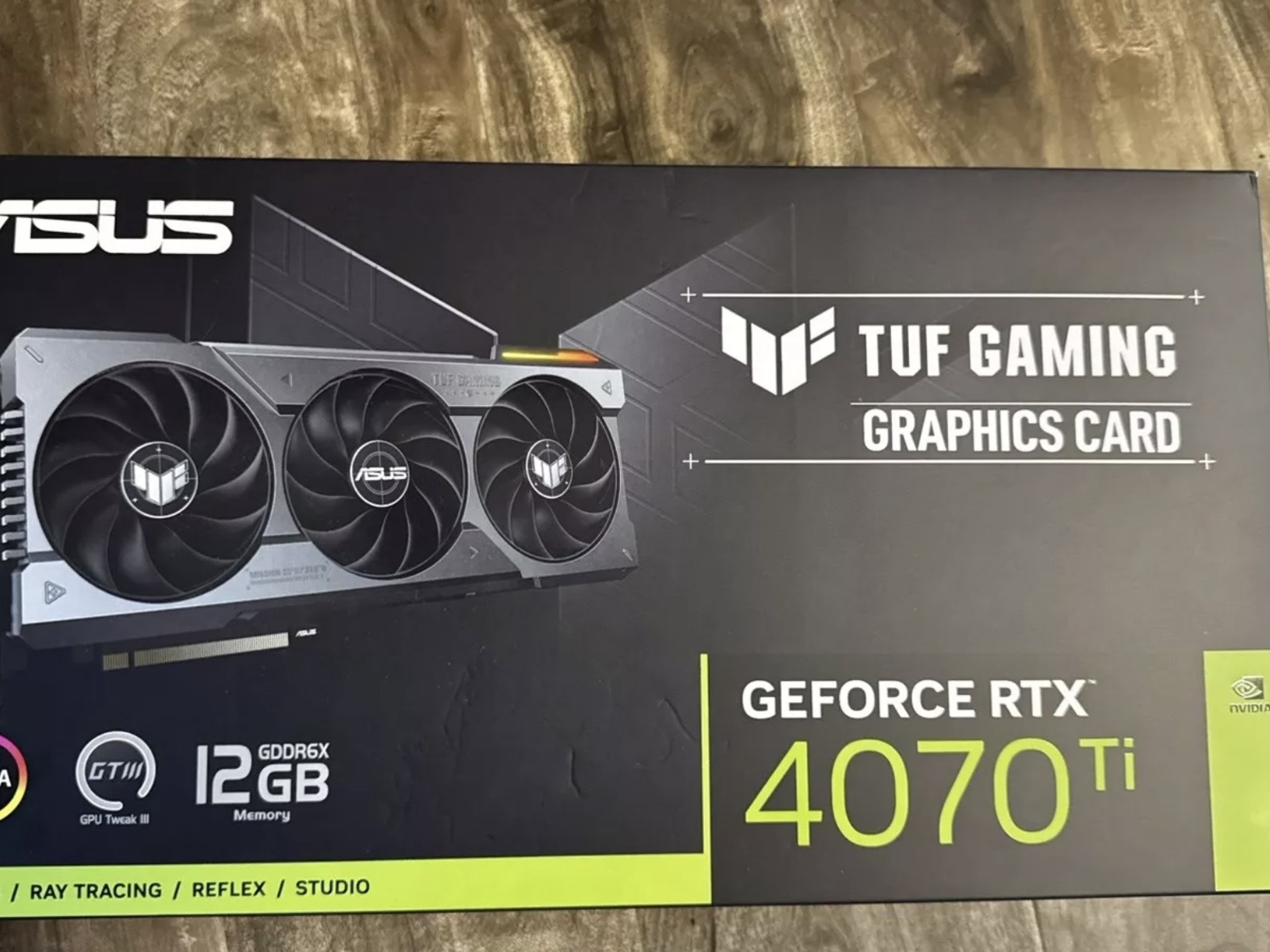 ASUS TUF NVIDIA GeForce RTX 4070 ti 12GB GDDR6X