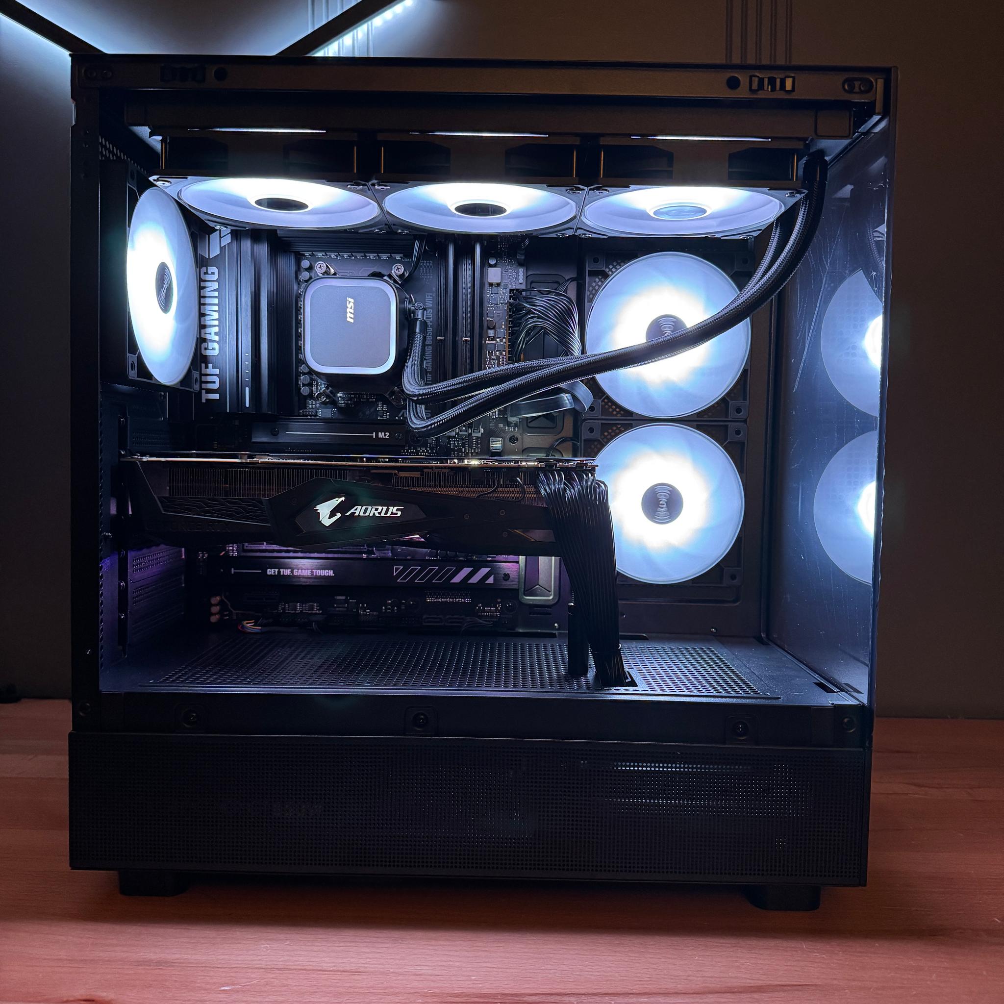 🚀7600X3D Machine | RTX 2080 Ti | 32GB DDR5 | 1TB Gen4 SSD | 850W 80+ Gold | WiFi + Bluetooth