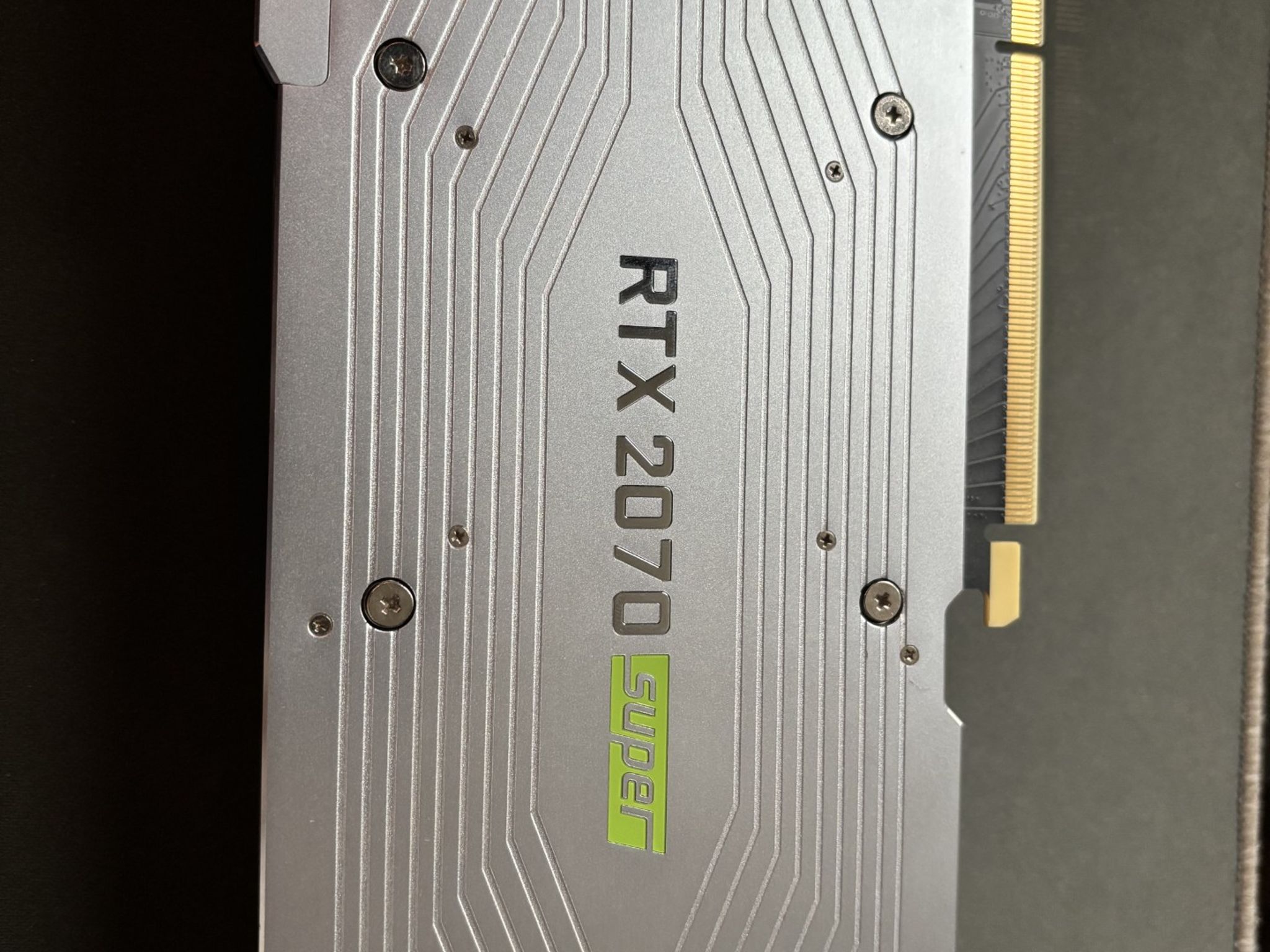 NVDIA 2070 Super Reference Card