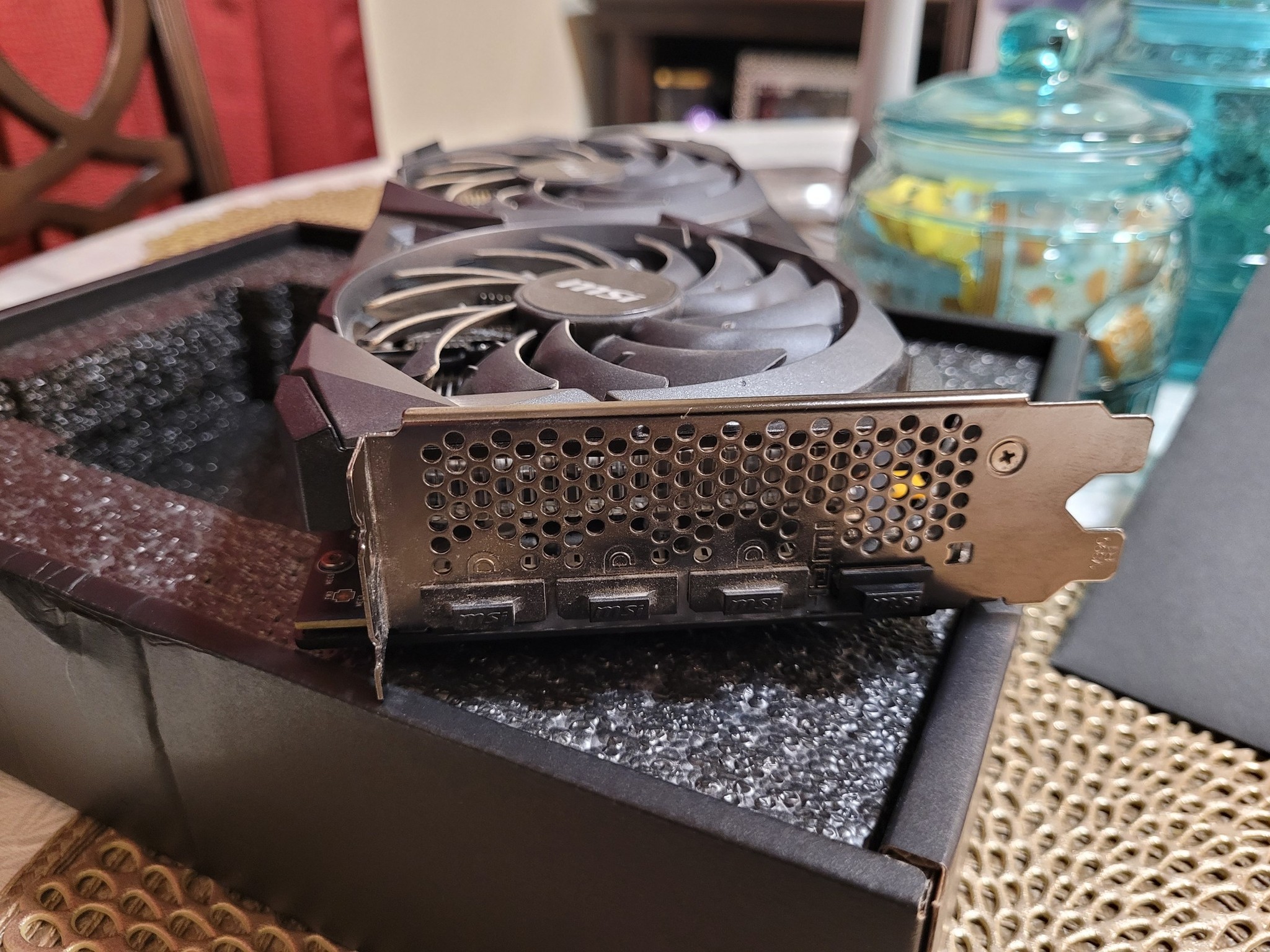 RTX 3060 Ti VENTUS 2X 8G OCV1 LHR Like new !!