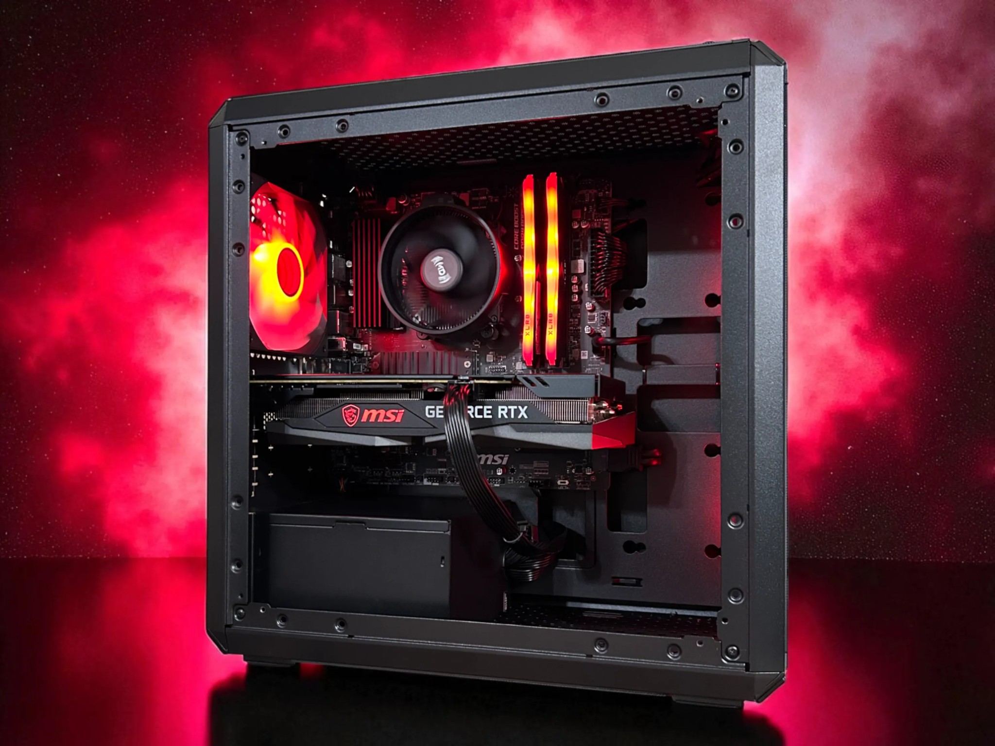 RTX 3050 8GB | Ryzen 5 5500 | 16GB DDR4 | 1TB NVMe | WI-FI | The Dark Trooper RTX