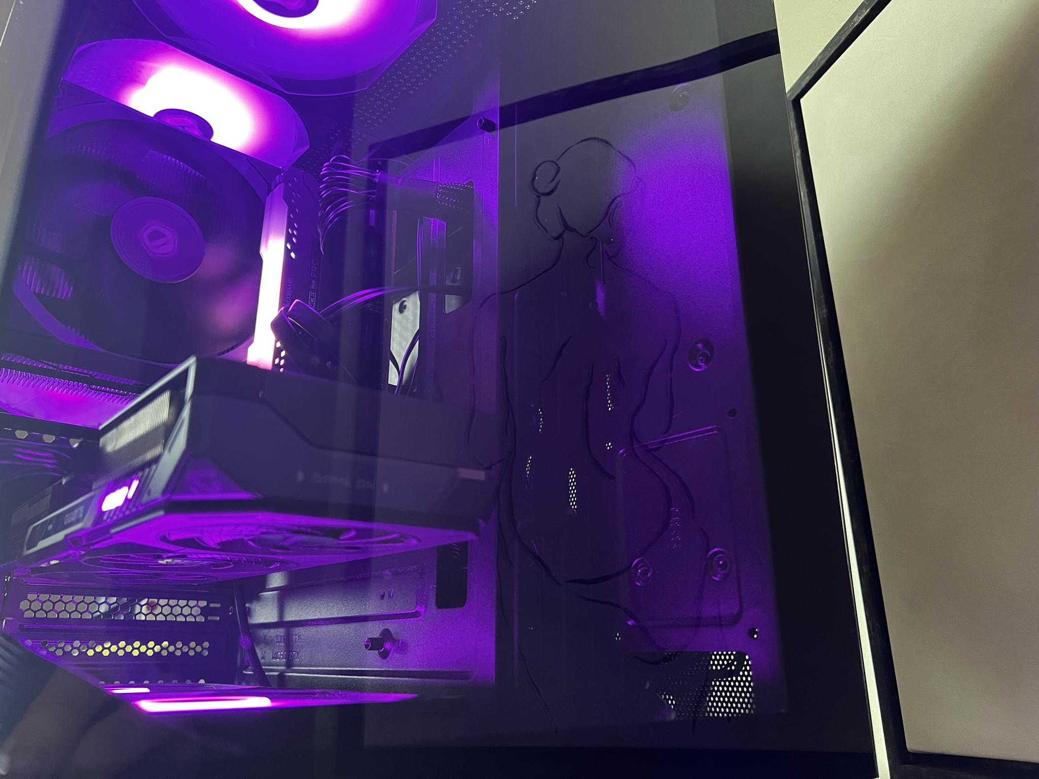 MYSTIC 🌑 | 🖥 Intel i5-12600K, RX 9060 XT, 1TB Nvme , 16GB RGB DDR4 | Black RGB Gaming PC