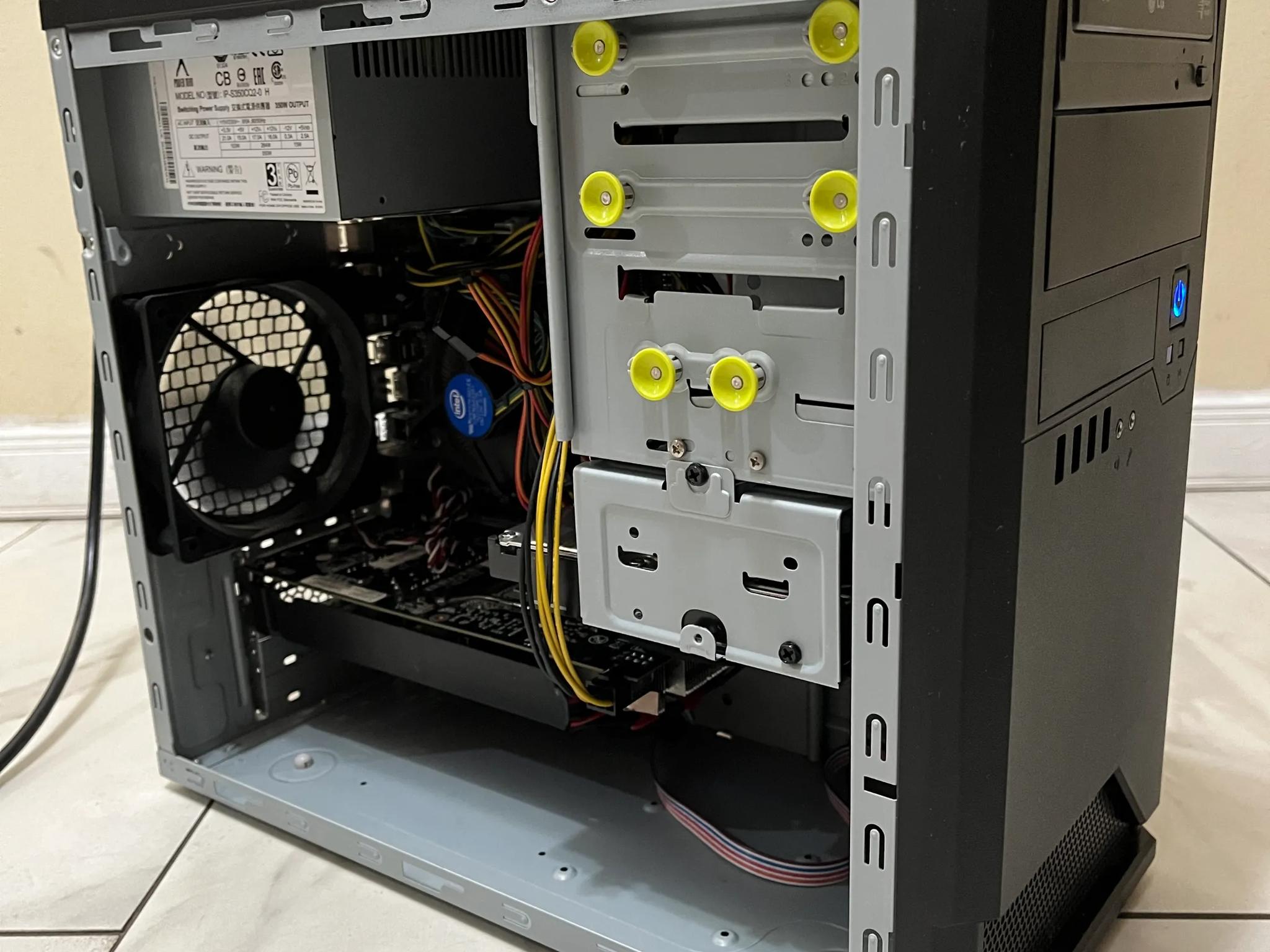 🖥️ Budget Sleeper Office Gaming PC –  Intel i5-7400, NVIDIA GTX 1060 6GB, 1TB Storage & 12GB RAM 🟢🔵
