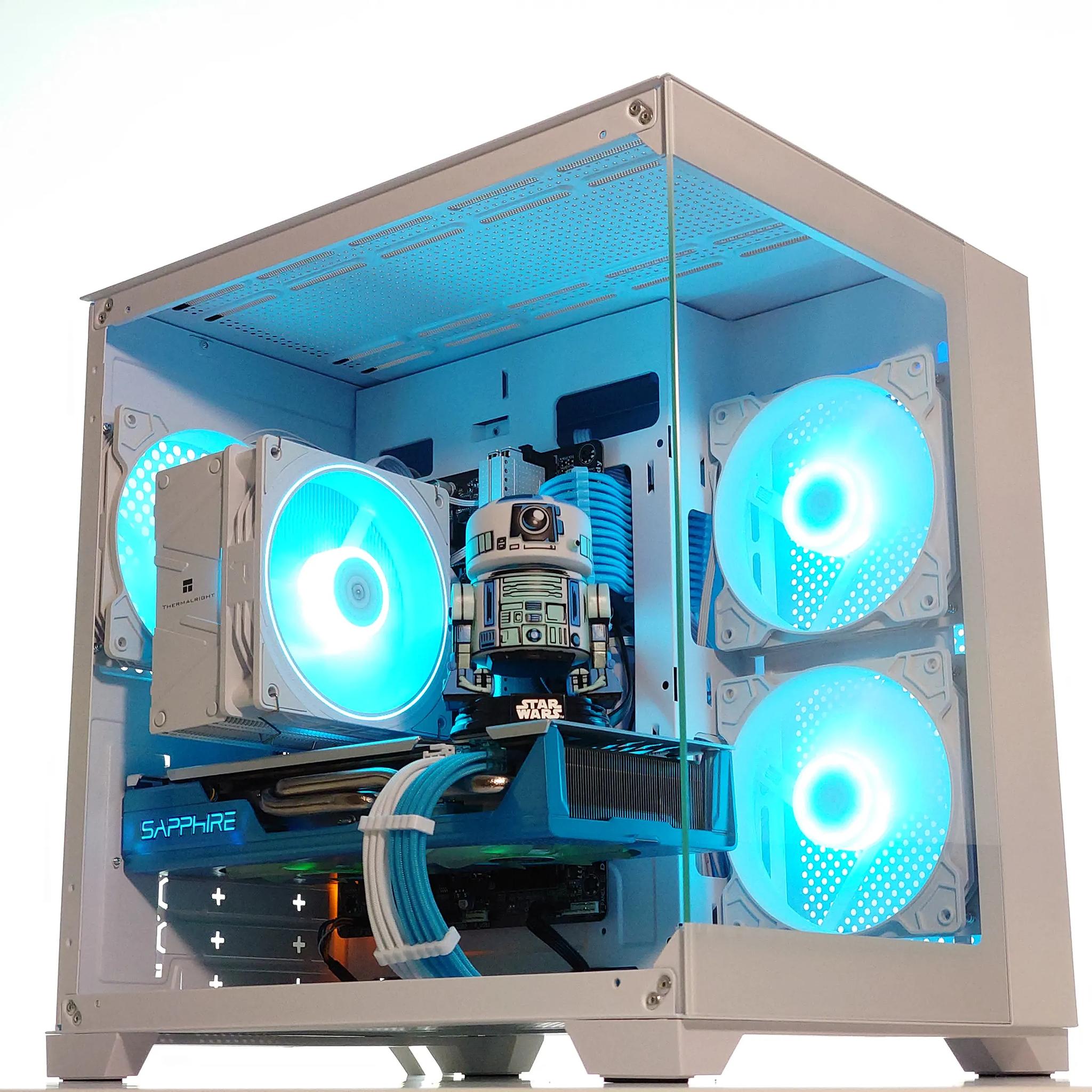🛢🤖♪ R2-D2❄️Gaming PC❄️AMD RX 580 8GB❄️Intel i5 6600❄️16GB DDR4❄️512GB SSD