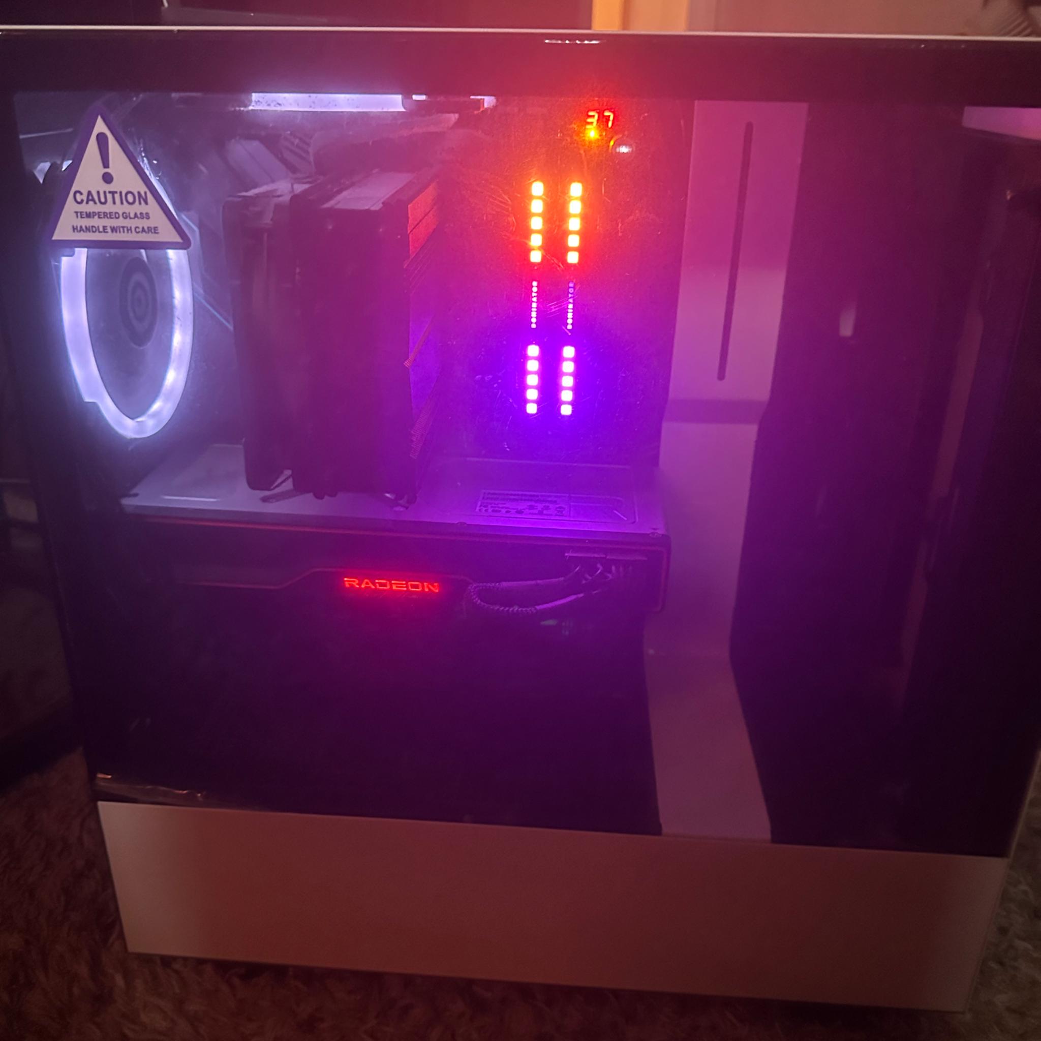 i9-9900K Gaming PC w/ RX 6800 16GB, 32GB RAM, 1TB SSD, 4TB HDD