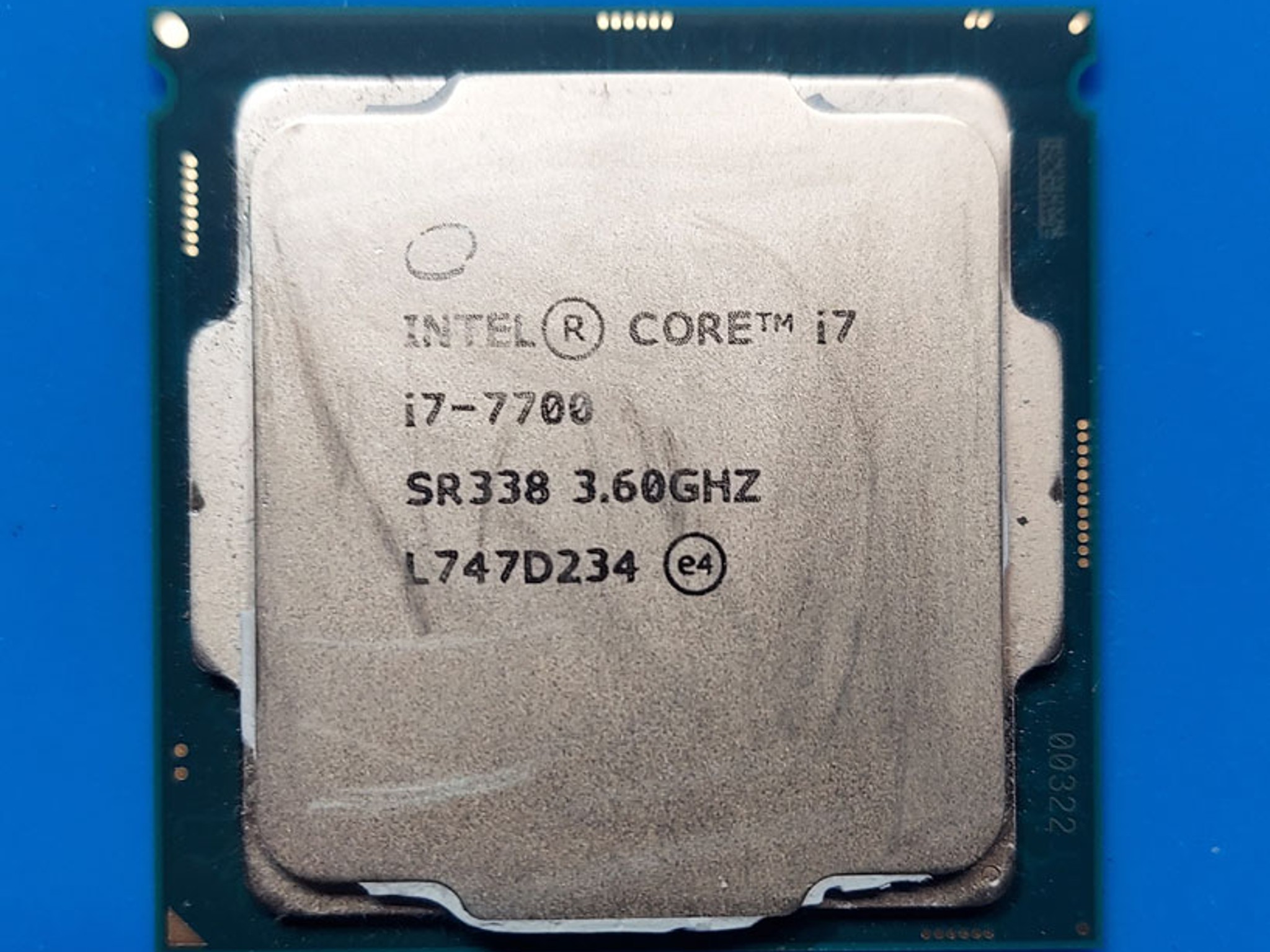 Intel Core i7-7700 Processor  3.6 GHz / 4.20 GHz | LGA 1151 | 4 CORE / 8 THREAD | TESTED WORKING