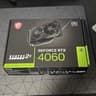 MSI  RTX 4060