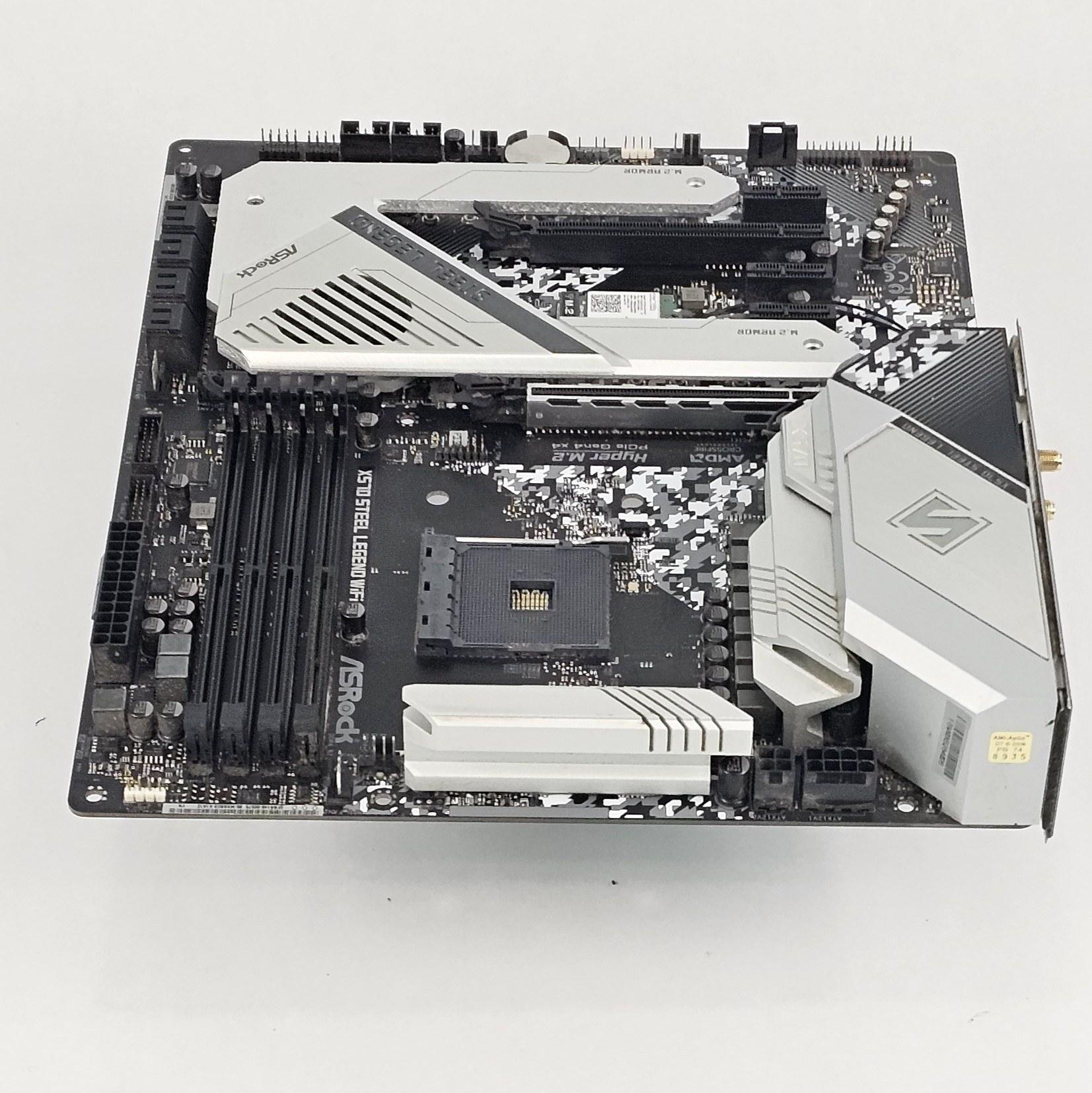 ASRock X570 Steel Legend WiFi ax AMD AM4 DDR4 ATX Motherboard