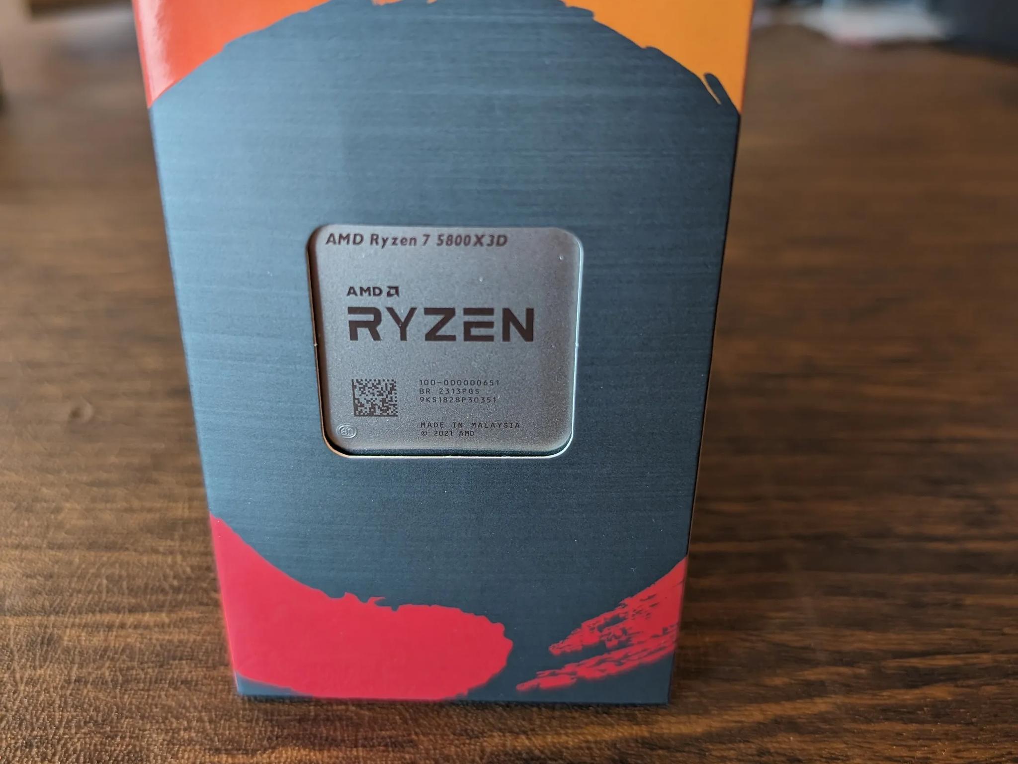 AMD Ryzen 7 5800X3D 8-Core 3.4 GHz Socket AM4 CPU - Brand New in Box / Sealed