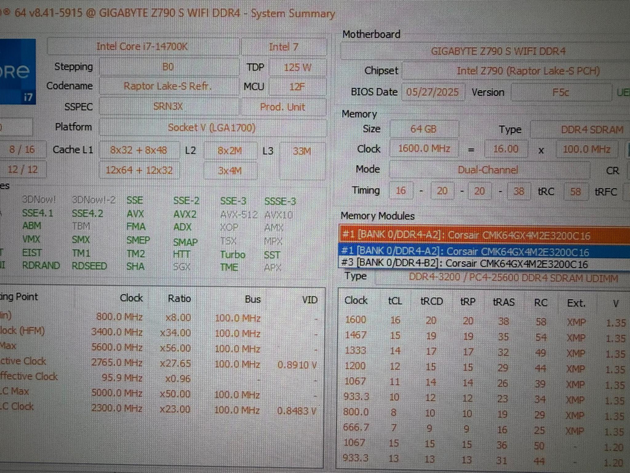 64 GB RAM RTX 5070 i7-14700k Gaming/AI Computer PC