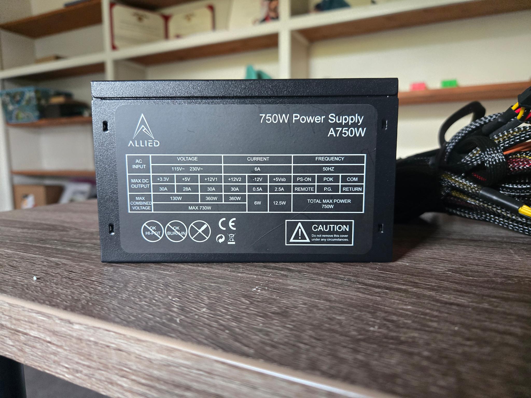Allied A750 750w power supply