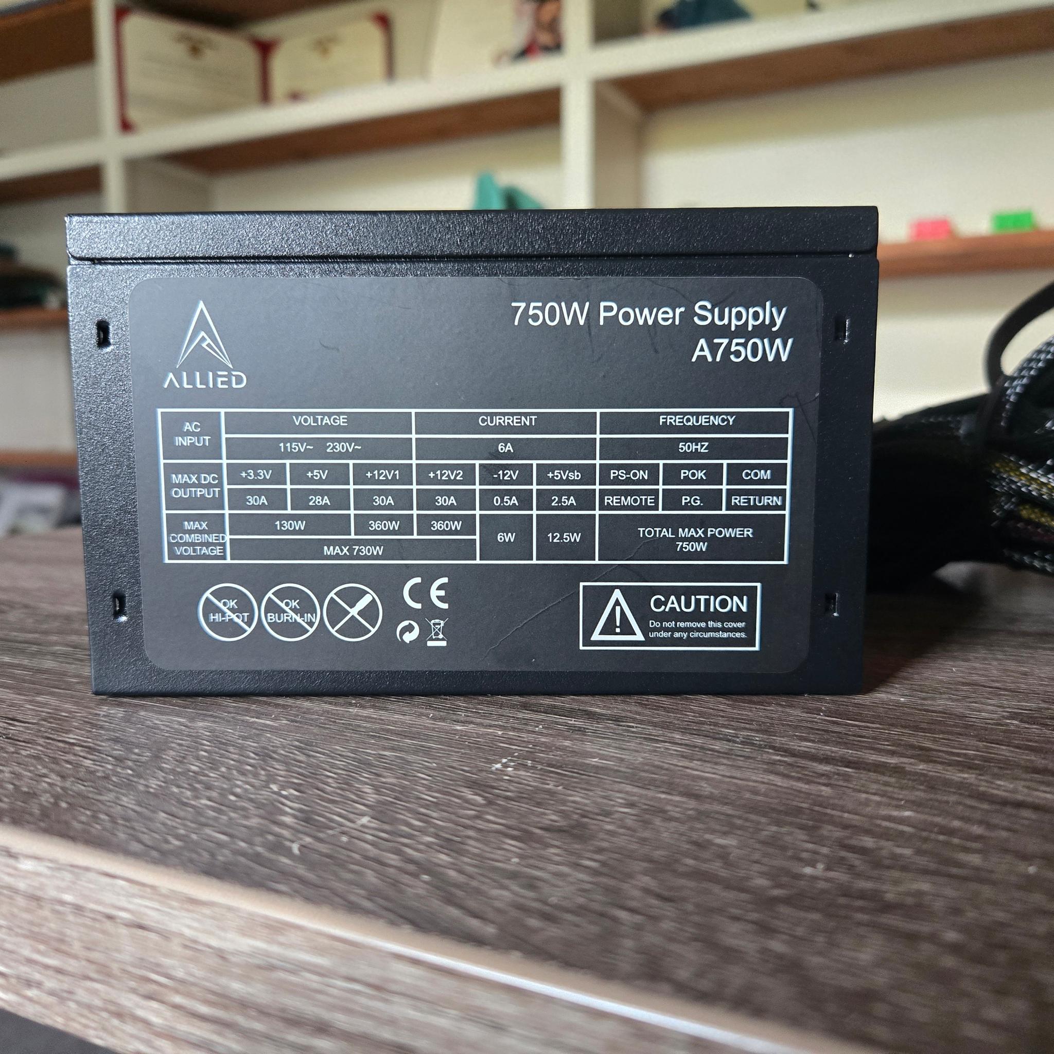 Allied A750 750w power supply