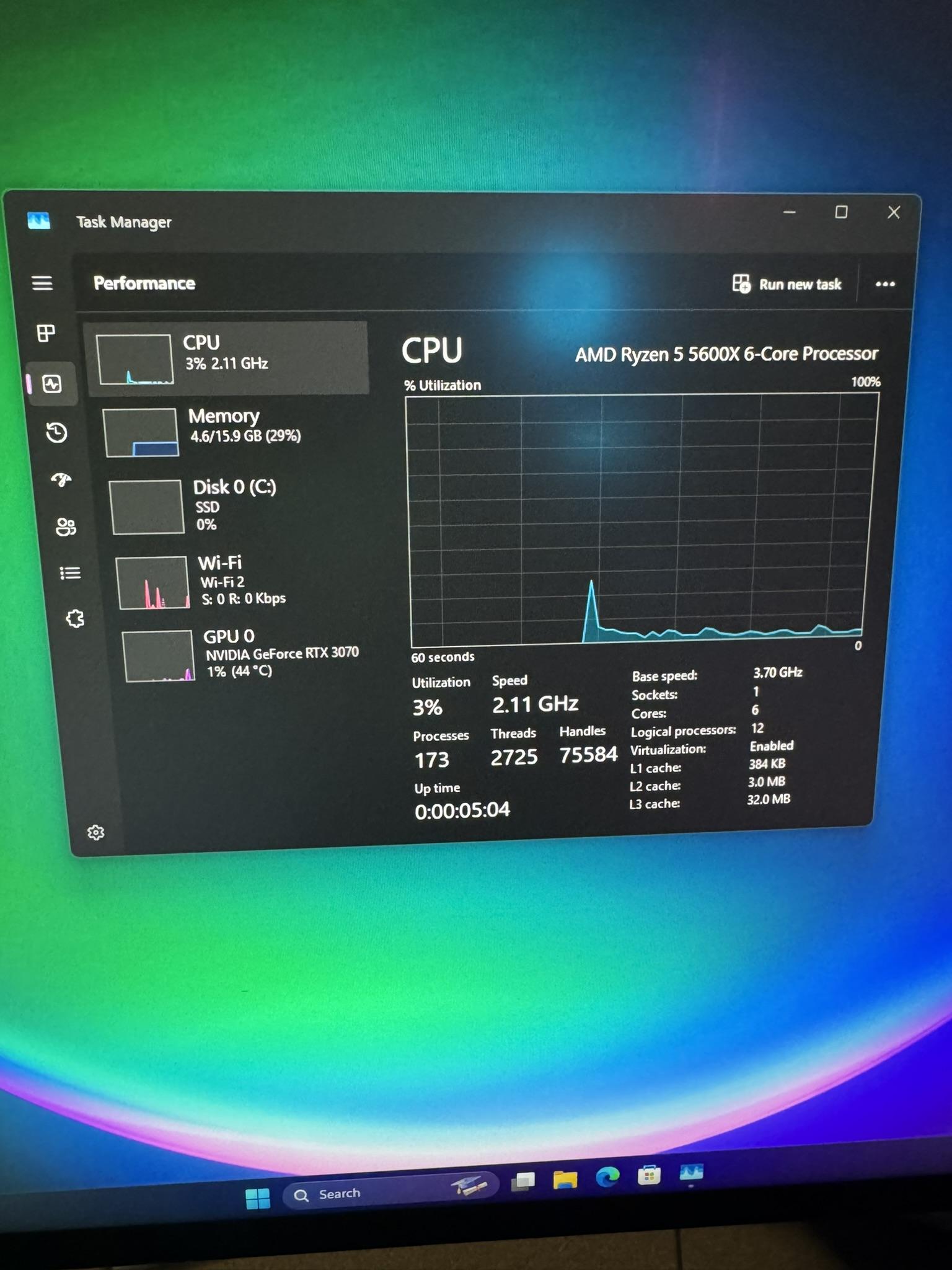 RTX 3070 | RYZEN 5600X | 1440P/1080P Gaming PC | WIFI