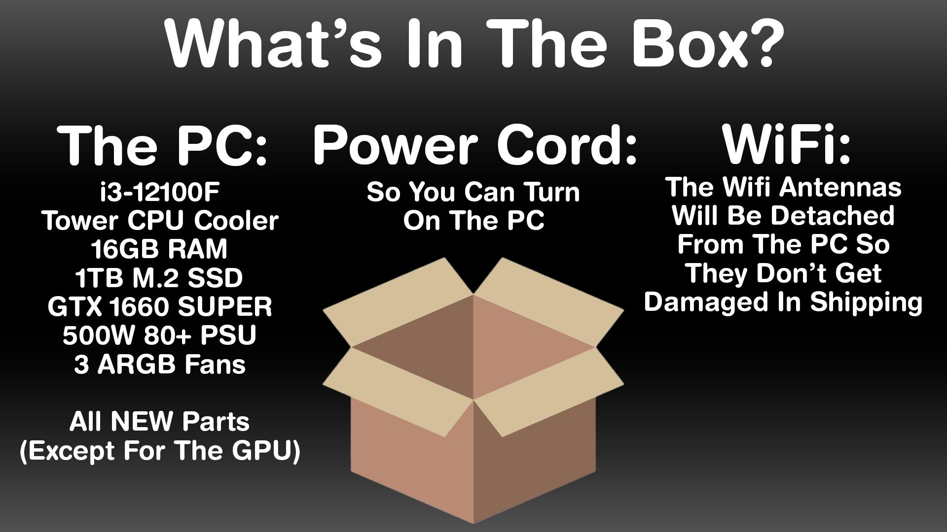 [All New!]* 🔷ITX🔷ARGB Gaming PC | 1660 SUPER | Intel 12th Gen | 1TB SSD | 2x8GB | Win 10 Pro