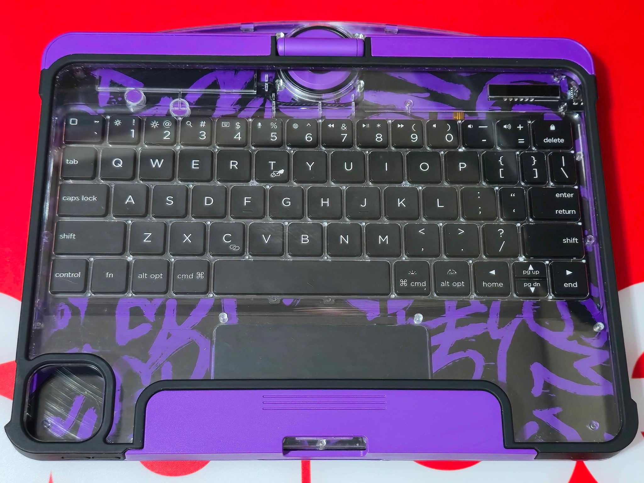 ON SALE! | Tiaota Transparent Case with Keyboard for iPad