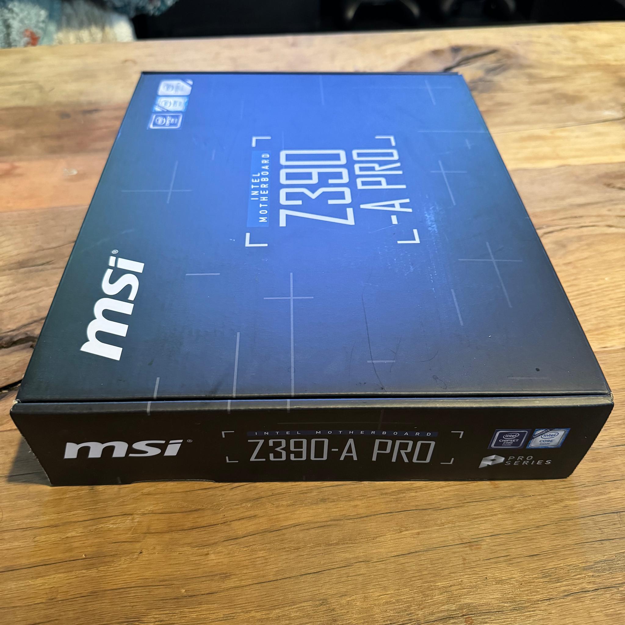 NEW IN BOX MSI Z390-A PRO LGA1151