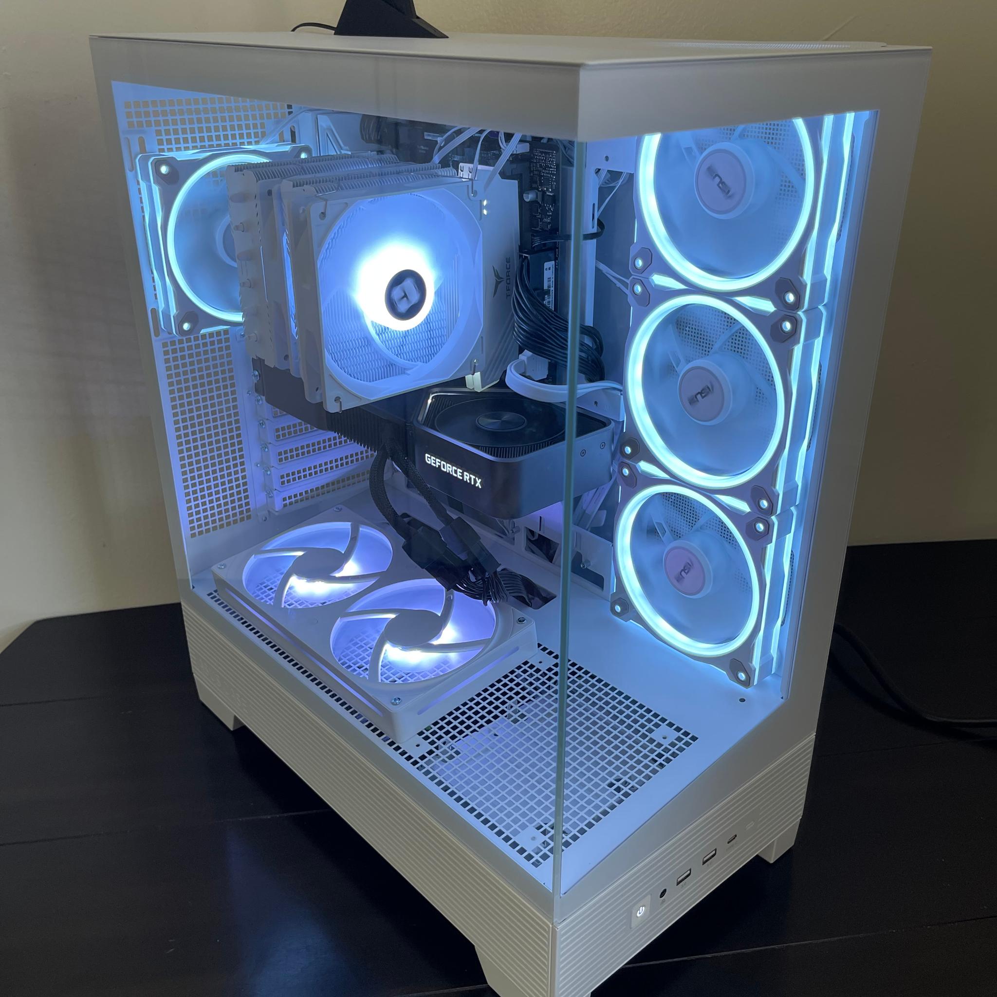 🌟❄️White Gaming PC/ RTX 3080/ 13600K/ 16Gb RAM/ 1Tb NVMe❄️🌟