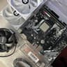 Combo! CPU RAM Motherboard & RGB Fans Ryzen 5 16GB RAM