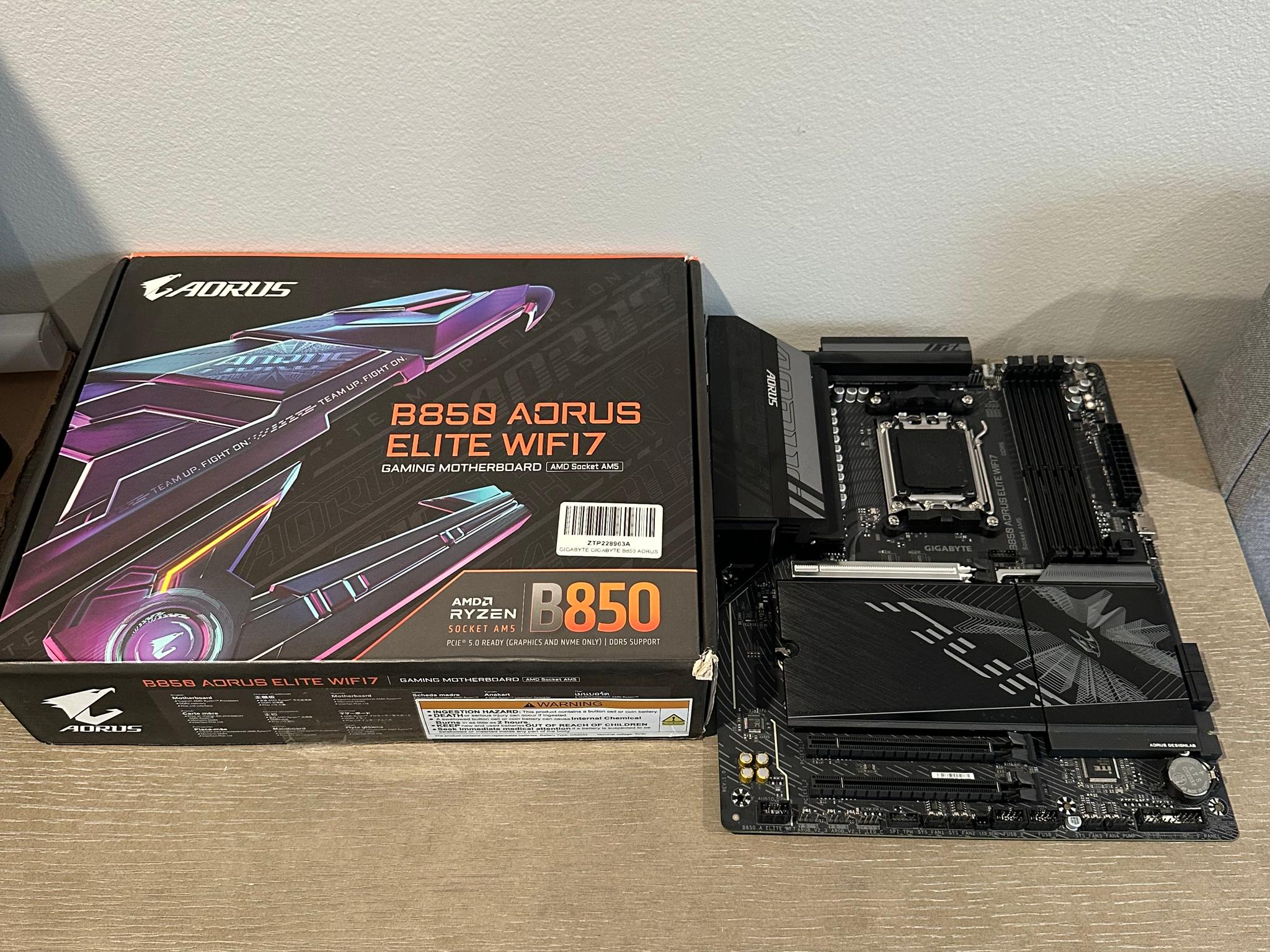 Gigabyte B850 Aorus Elite Wifi7