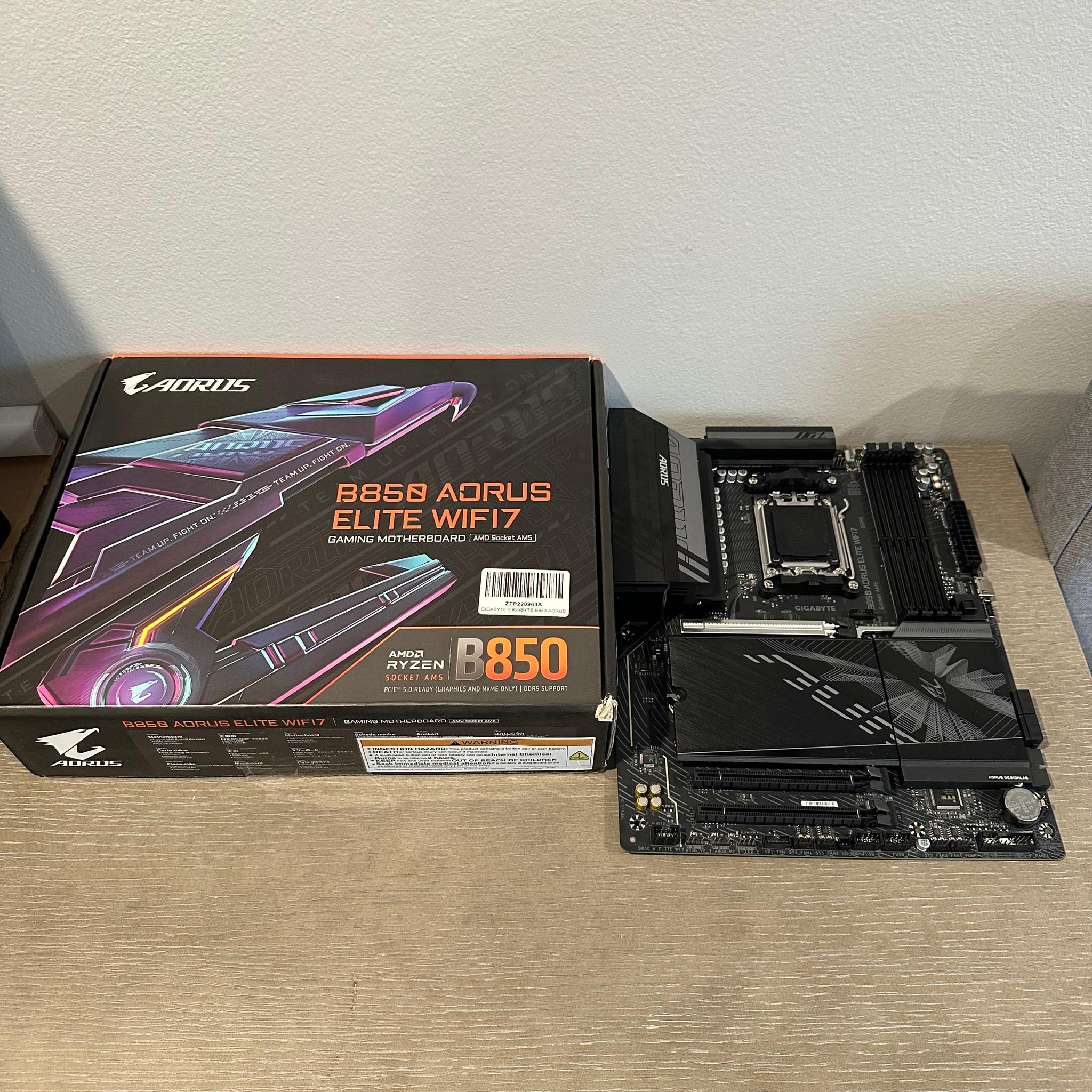 Gigabyte B850 Aorus Elite Wifi7