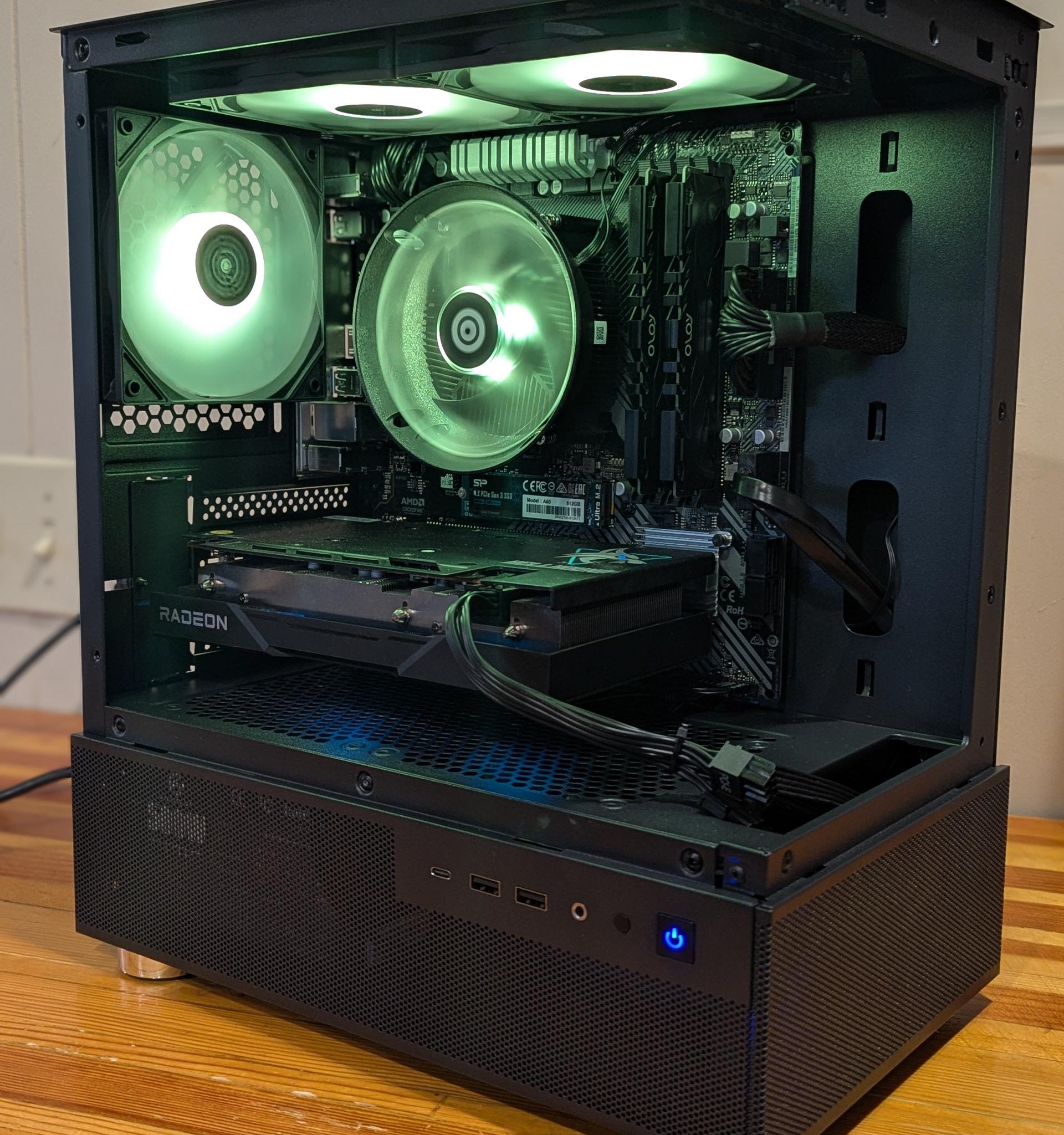 Hellhound RX 6650 XT || Ryzen 5 2600x ||  1080P Gaming PC