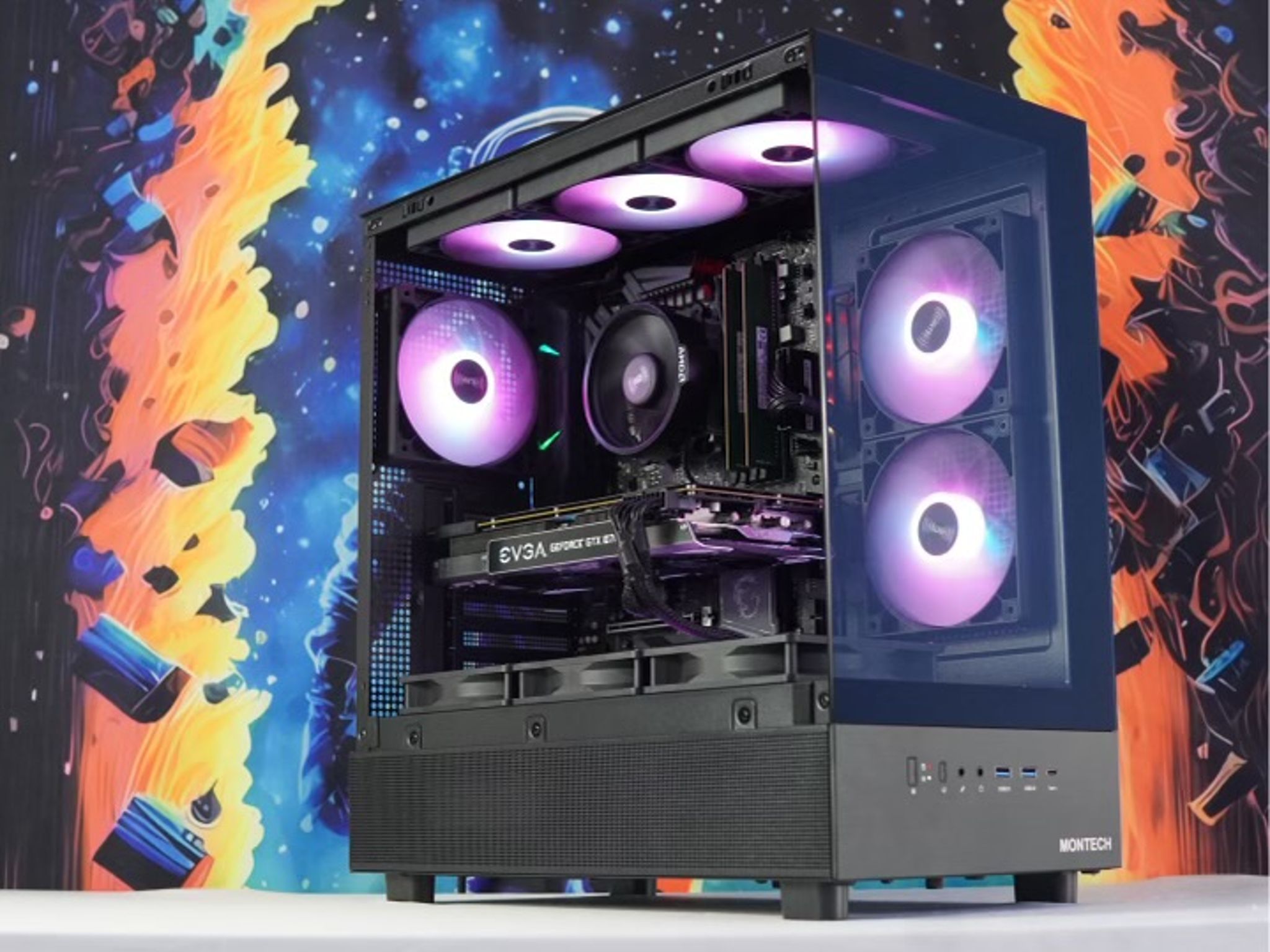Nvidia 1070 Gaming PC | Ryzen 5 2600|16GB  Ram|500GB SSD |Wifi|