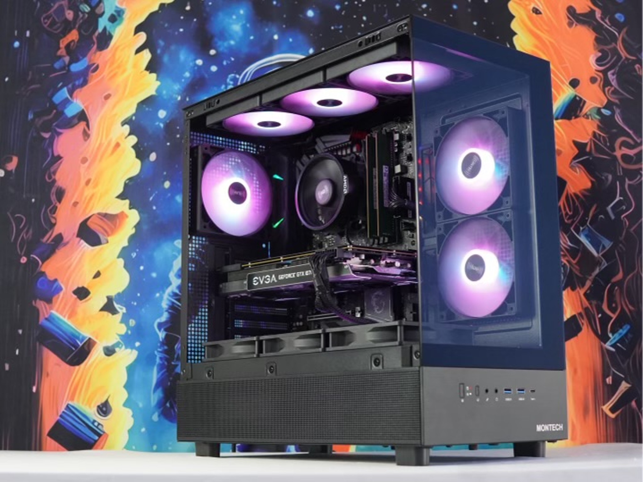 Nvidia 1070 Gaming PC | Ryzen 5 2600|16GB  Ram|500GB SSD |Wifi|
