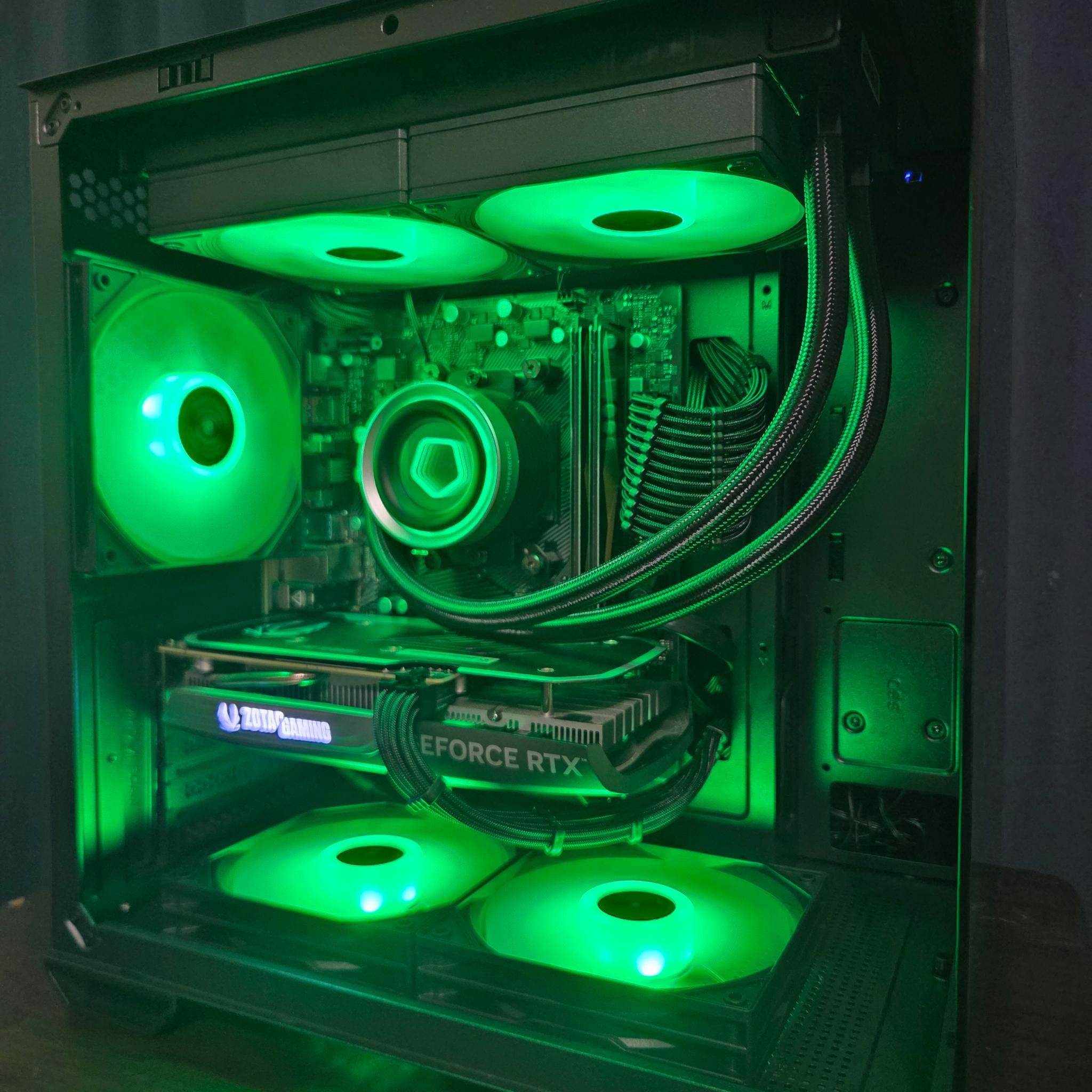 GeForce RTX 4060 Custom Gaming PC - Ryzen 5 5600, 16GB RAM