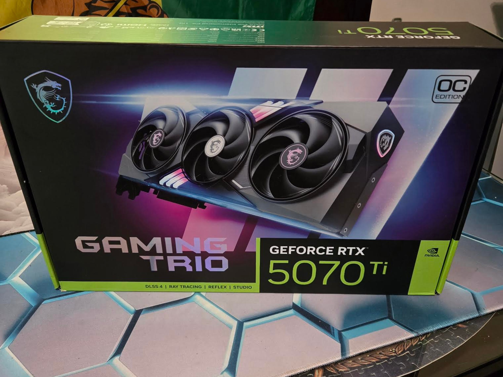 MSI GeForce RTX 5070 Ti 16G GAMING TRIO OC PLUS