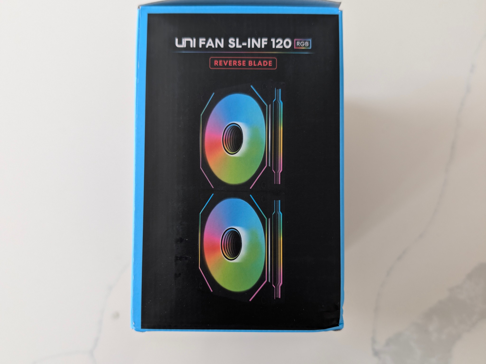 (3 pack) Lian Li Uni Fan SL-Inf 120 Reverse Blade