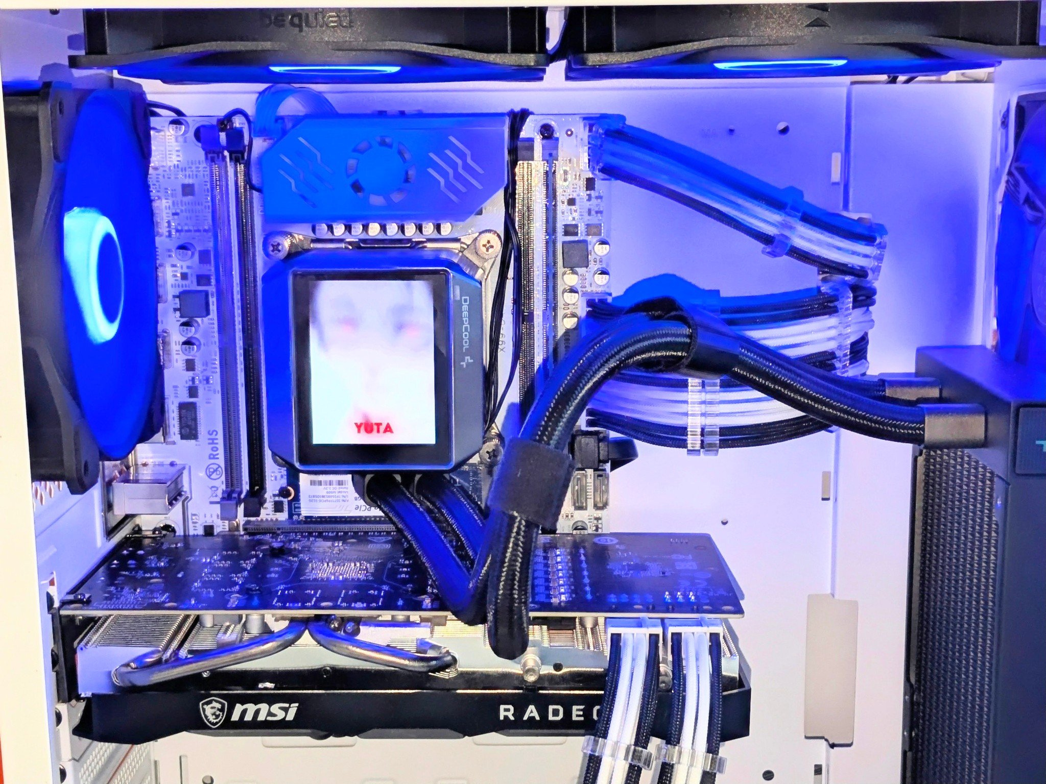 Yuta🇯🇵🔥⚪ Liquid-Cooled💦@1080p Beast⚪RX 5700XT⚪16GB RAM⚪LCD🖥️⚪1TB SSD/HDD⚪ Wi-Fi⚪Windows 11 Pro✅
