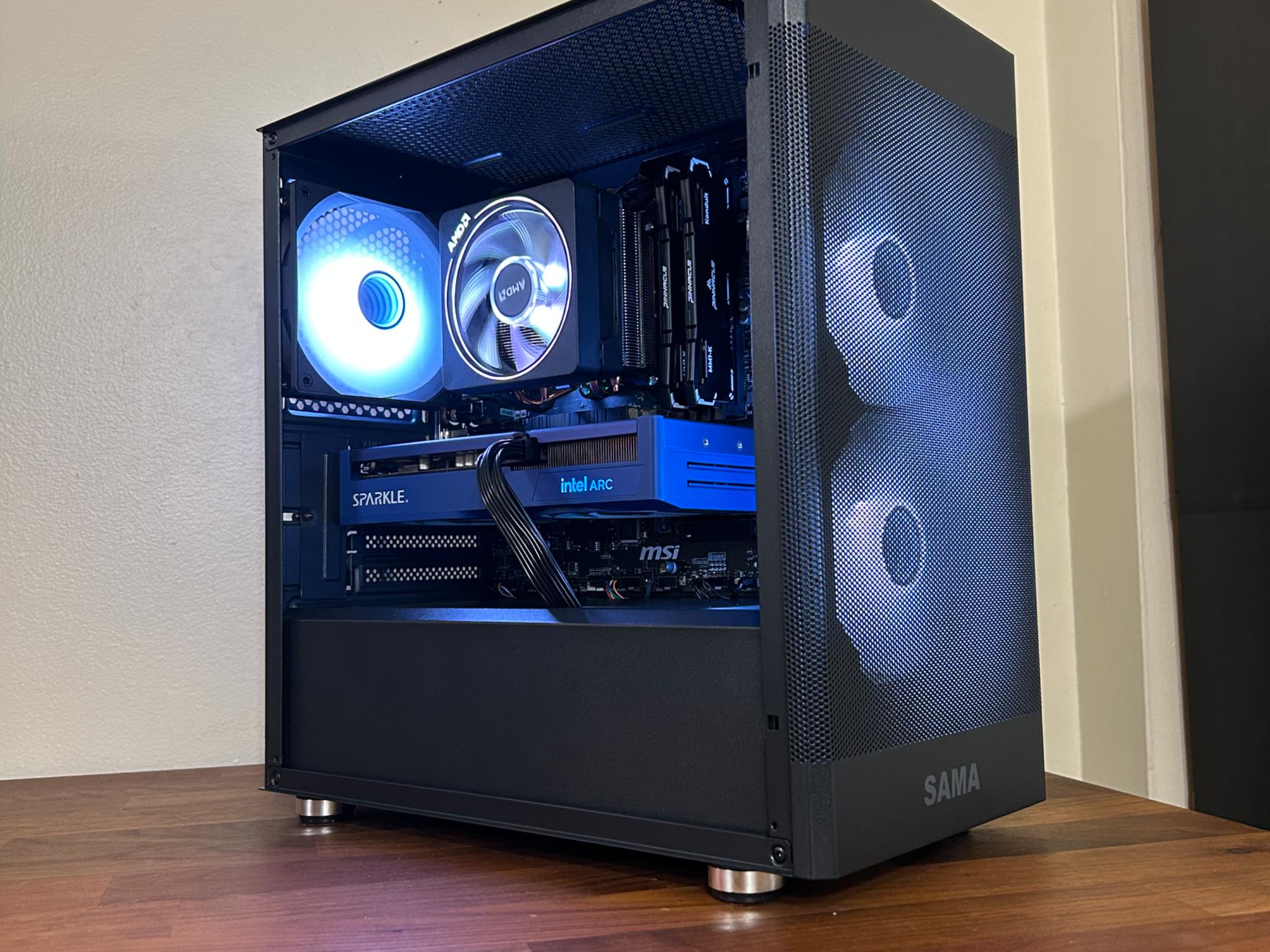 ARC B570 10GB  | Ryzen 5 5500 | 32GB DDR4 | 1TB SSD | The ARC Sentry