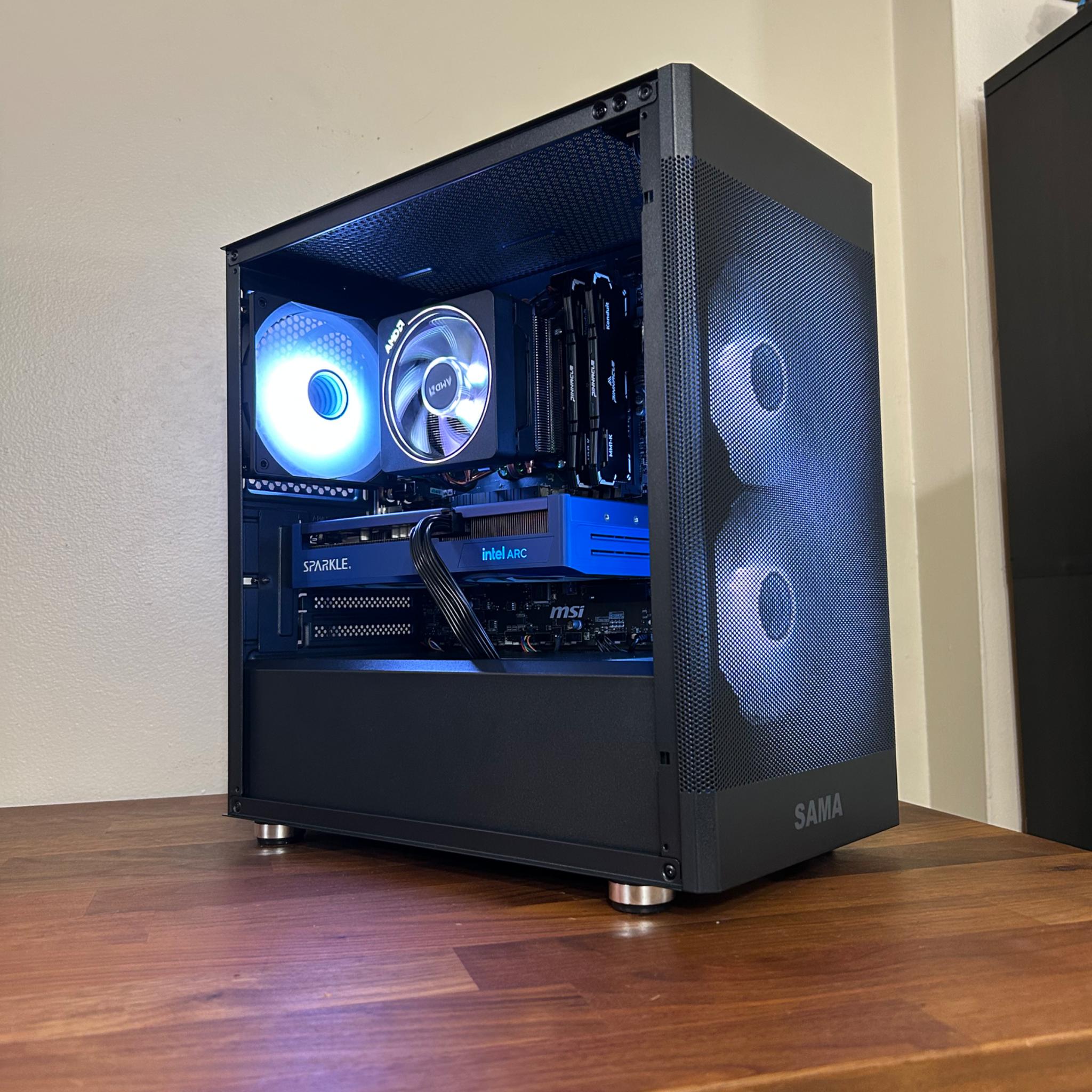 ARC B570 10GB  | Ryzen 5 5500 | 32GB DDR4 | 1TB SSD | The ARC Sentry