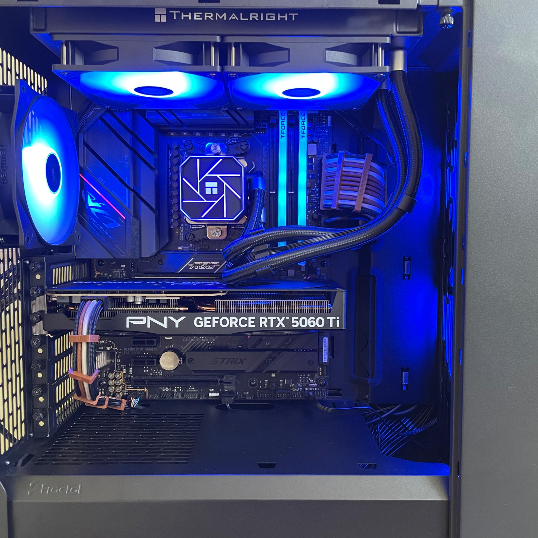 🔥 Custom-Built Gaming PC | Ryzen 5 9600X | RTX 5060 Ti 16GB | 32GB RAM | 2TB SSD | Fractal North 🔥