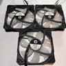 Bitspower Touchaqua 120mm PWM Case Fans - 3 Pack