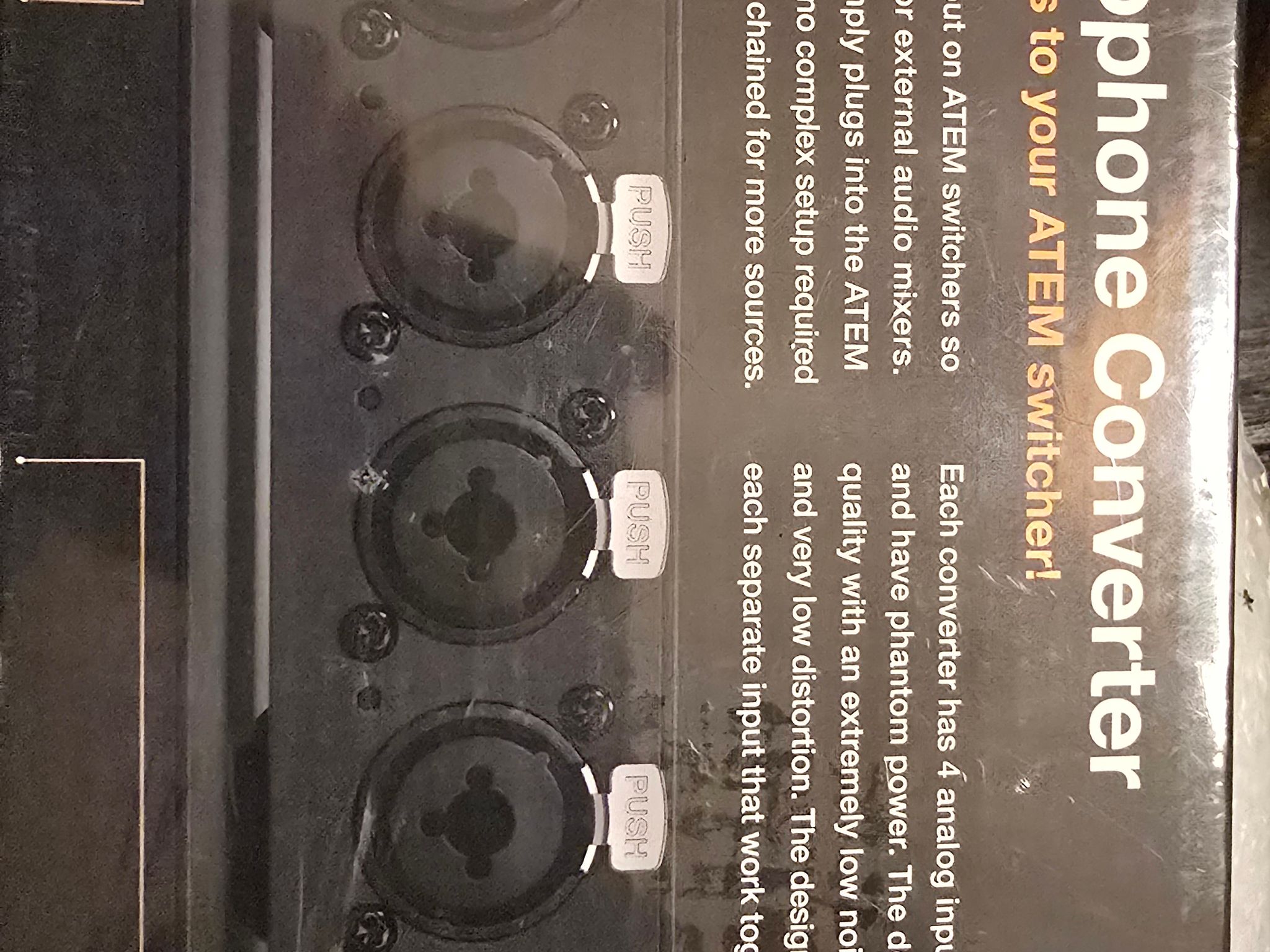 ATEM Microphone Converter