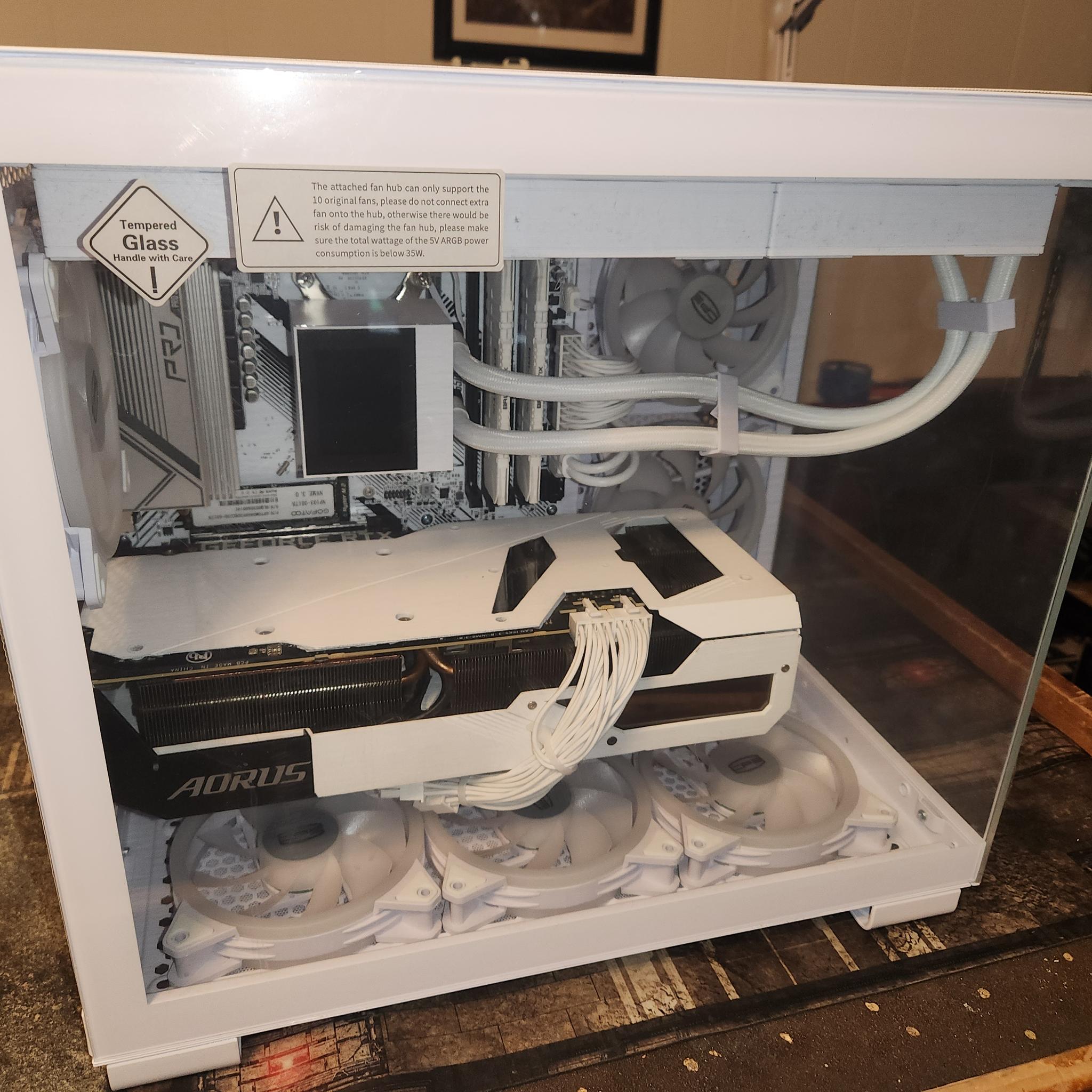 ALL WHITE Ryzen 9/ RTX GAMING and STREAMING PC WITH CUSTOM WHITE RTX 3080!