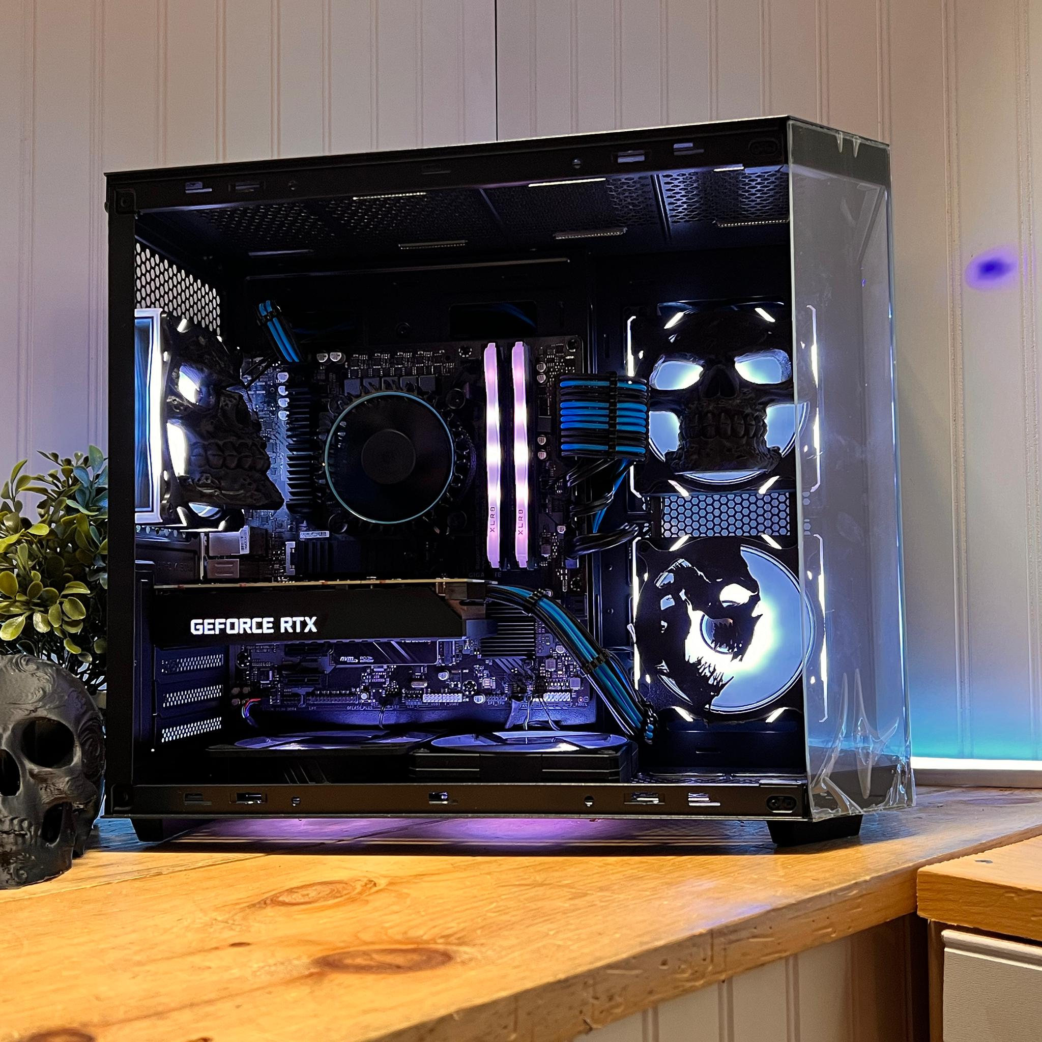Diablo (V1.5) 12100f/32g ddr4/3060 12g/650watt psu/1tb nvme upgrade path