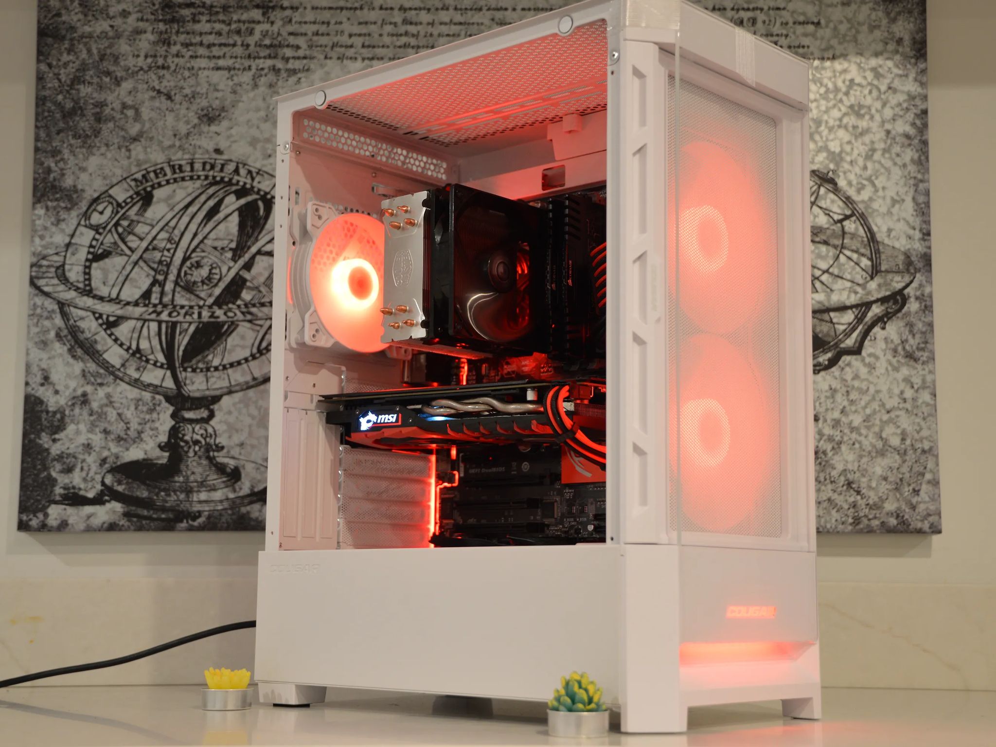 🔴🟣⚪️ Scarlet Snow ⚪️🟣🔴| Intel Core i5 4670K | NVIDIA GTX 1060 6GB | 16 GB RAM | 1TB SSD |